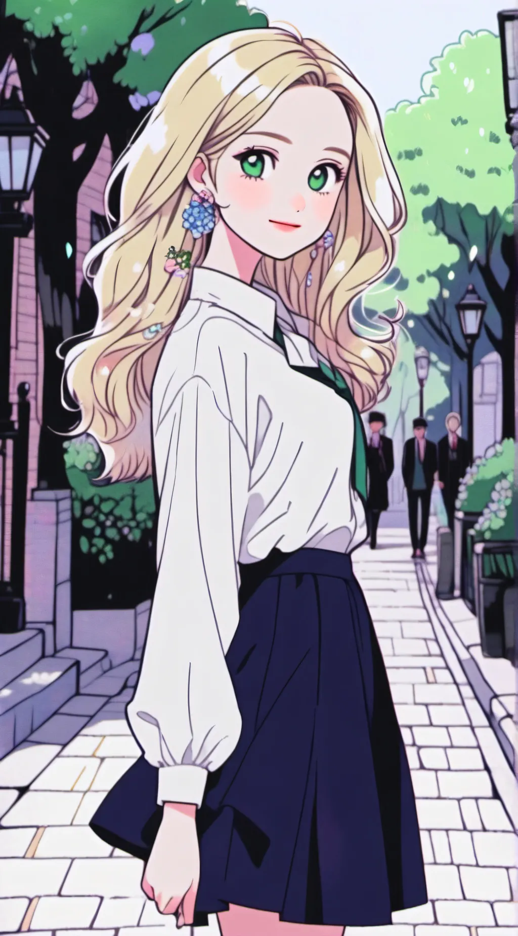 ai character: Ellie background