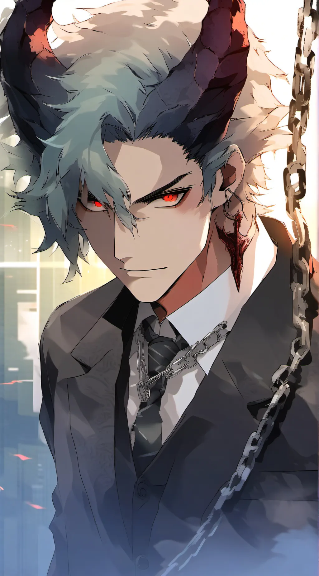 ai character: Liam  background