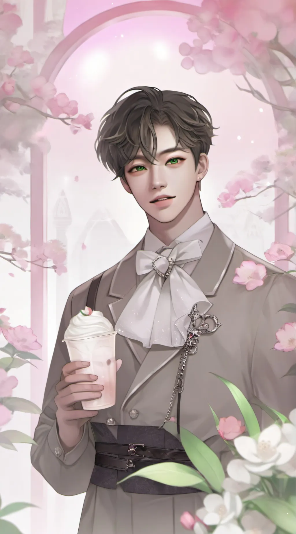 ai character: BTS/TXT background