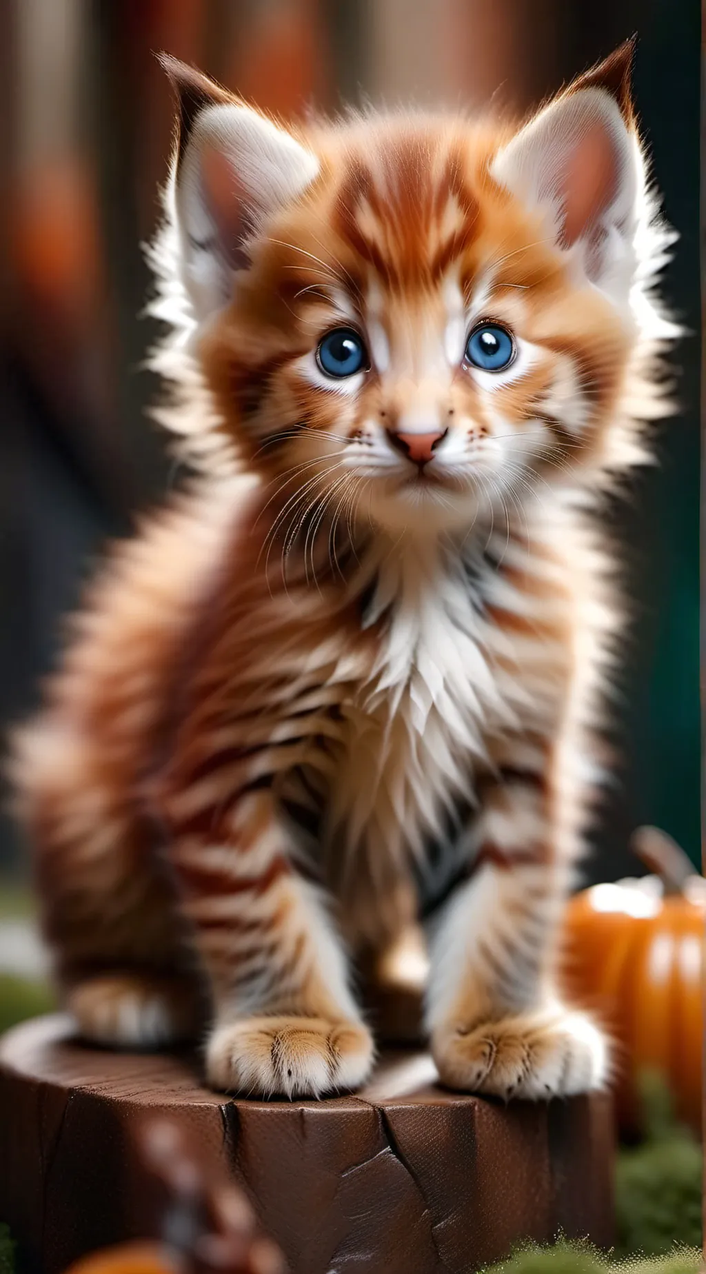 ai character: stupid kitten background