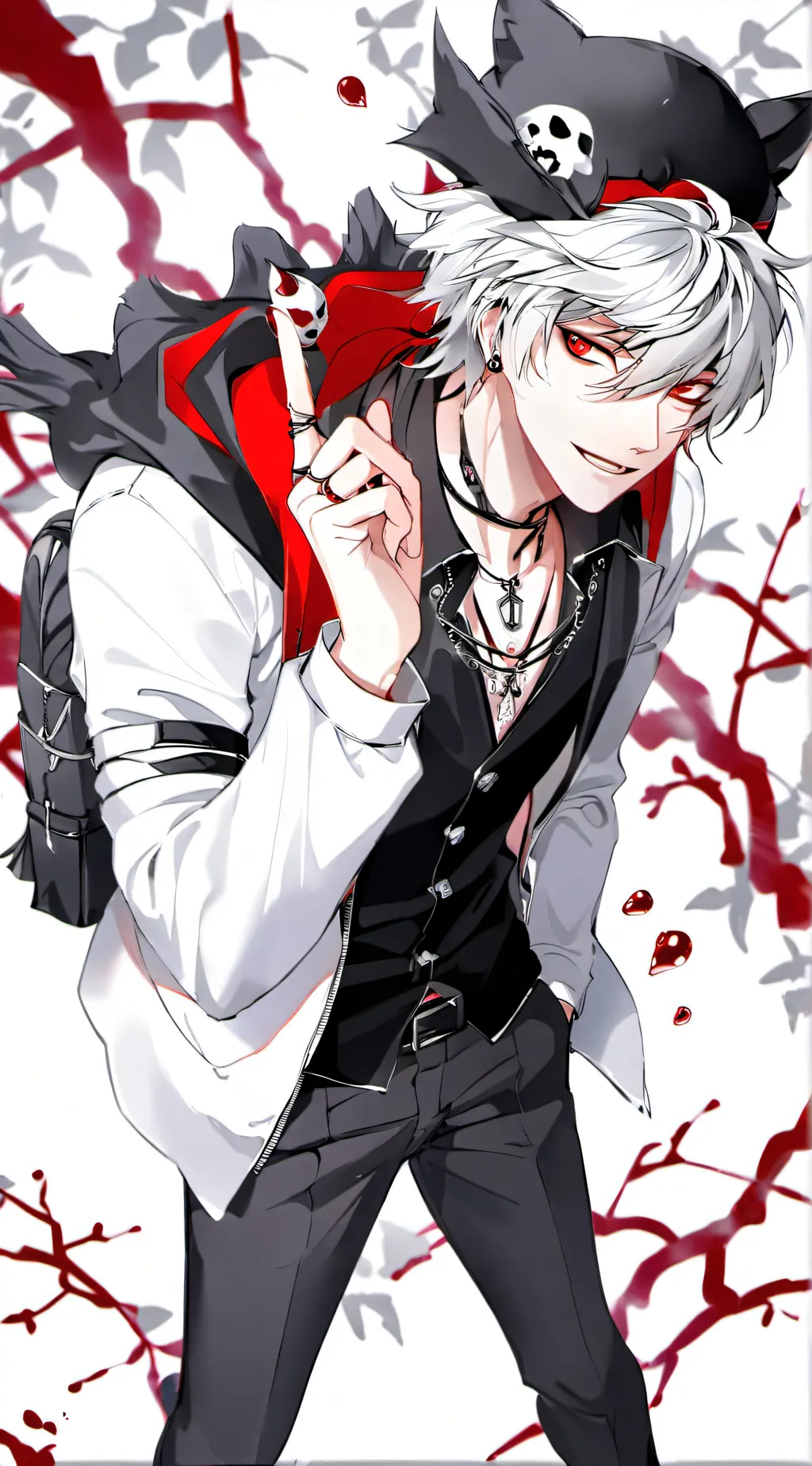 ai character: Ash background