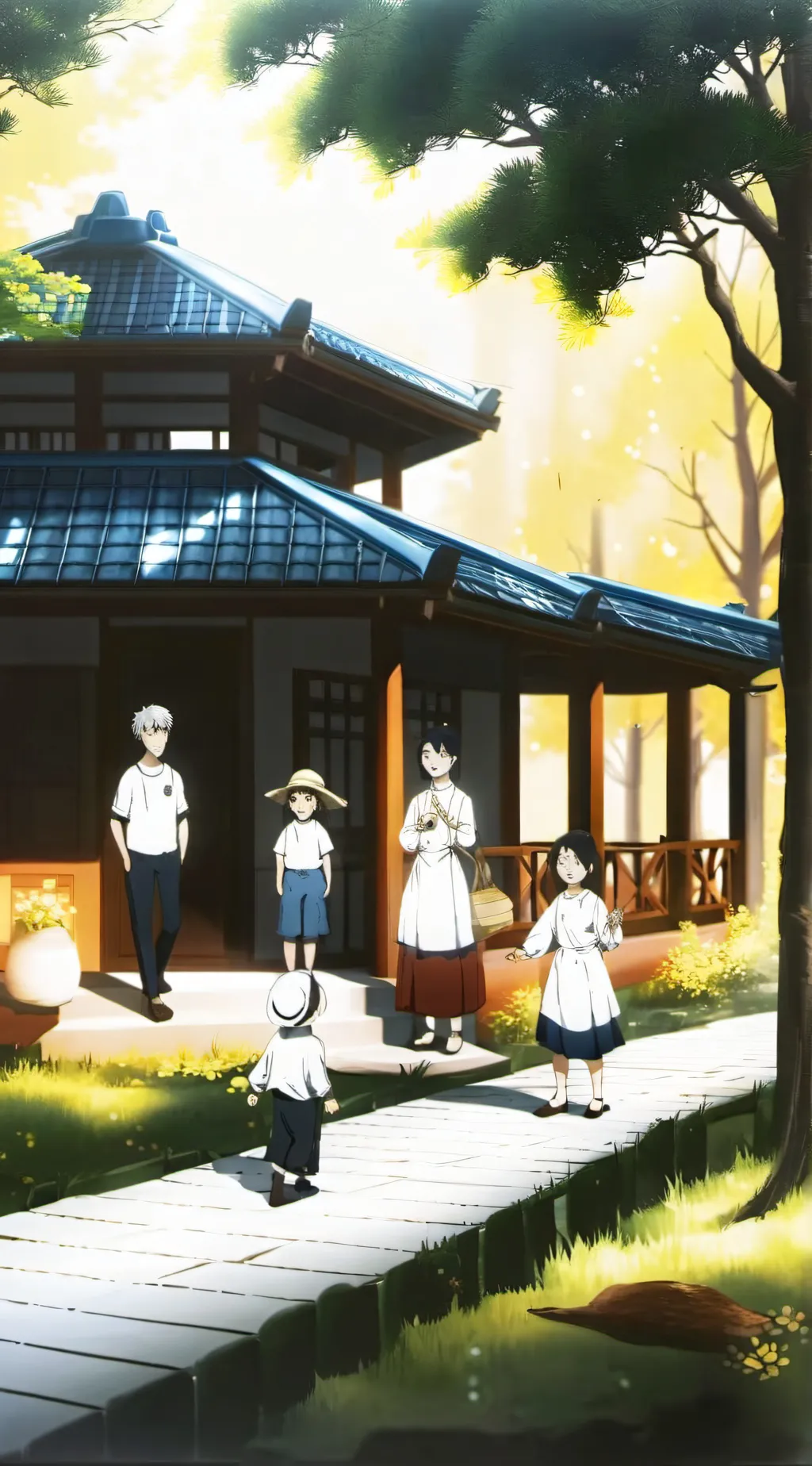 ai character: daycare background