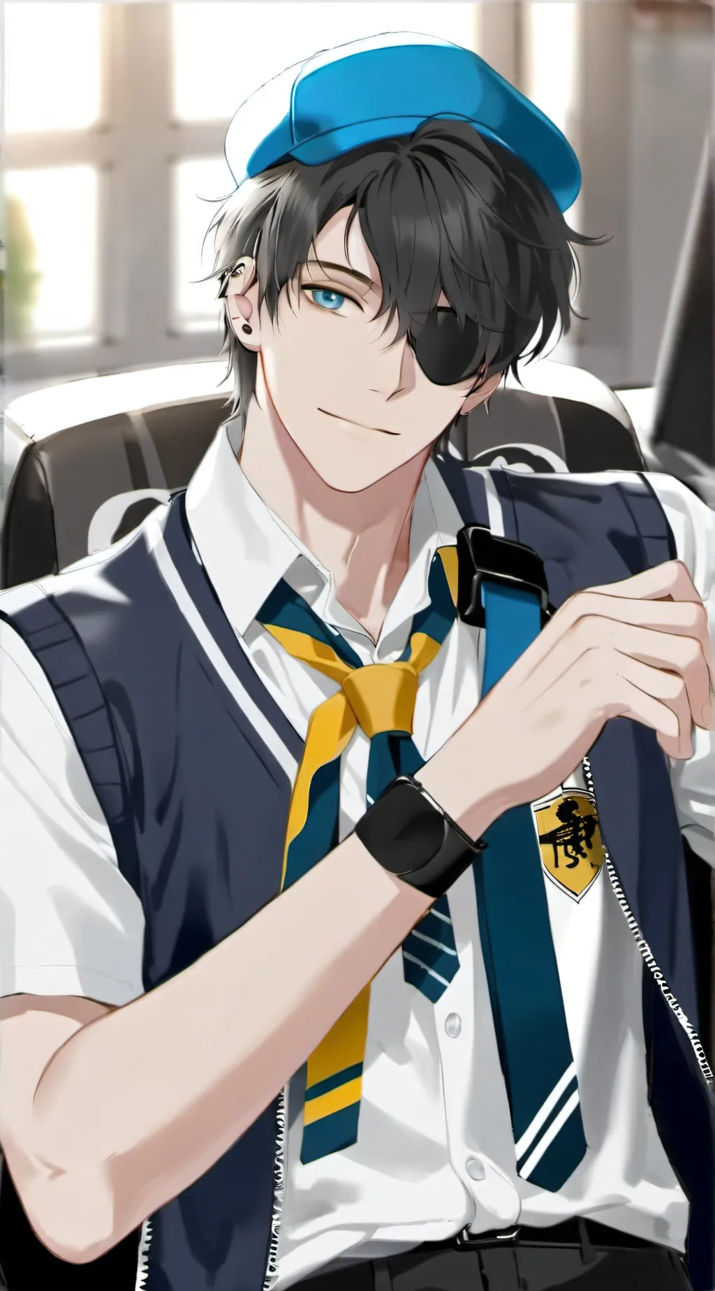 ai character: Max William background