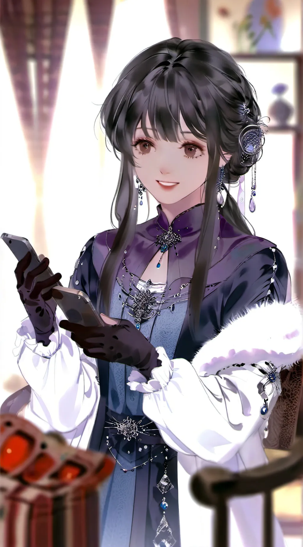 ai character: furian yt  background