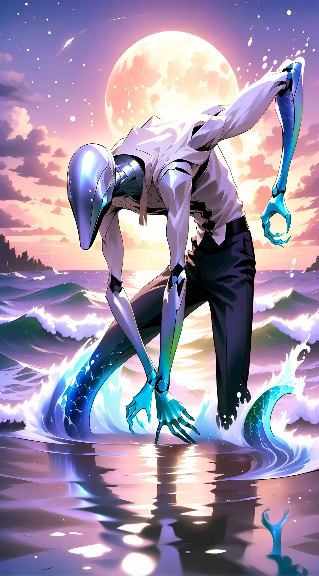 ai character: Waz background