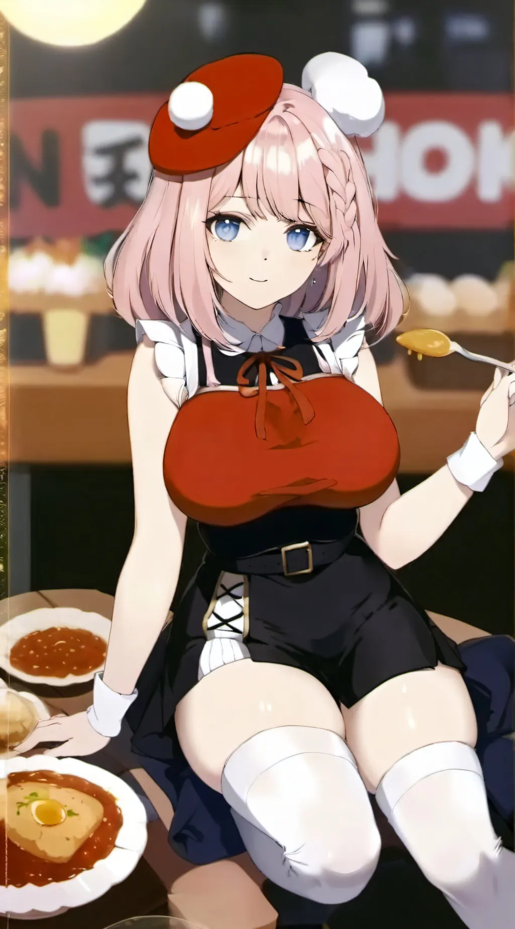 ai character: ella background