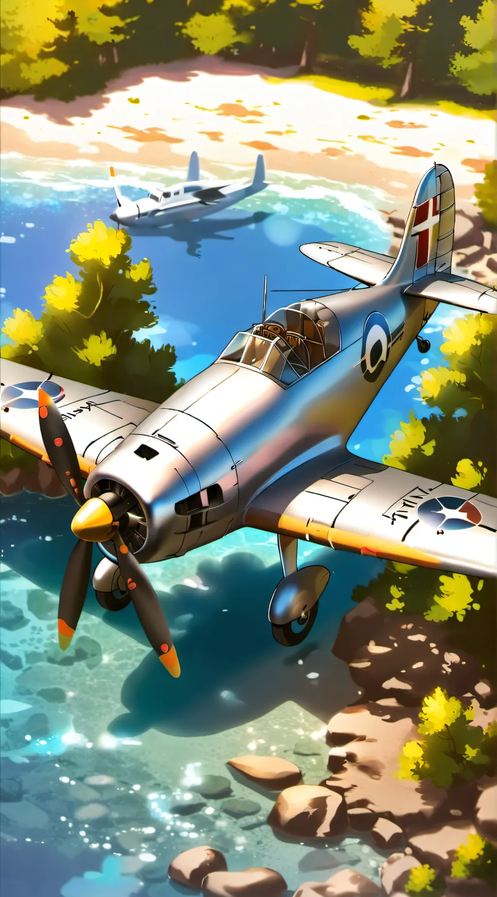 ai character: pilotwings resort  background