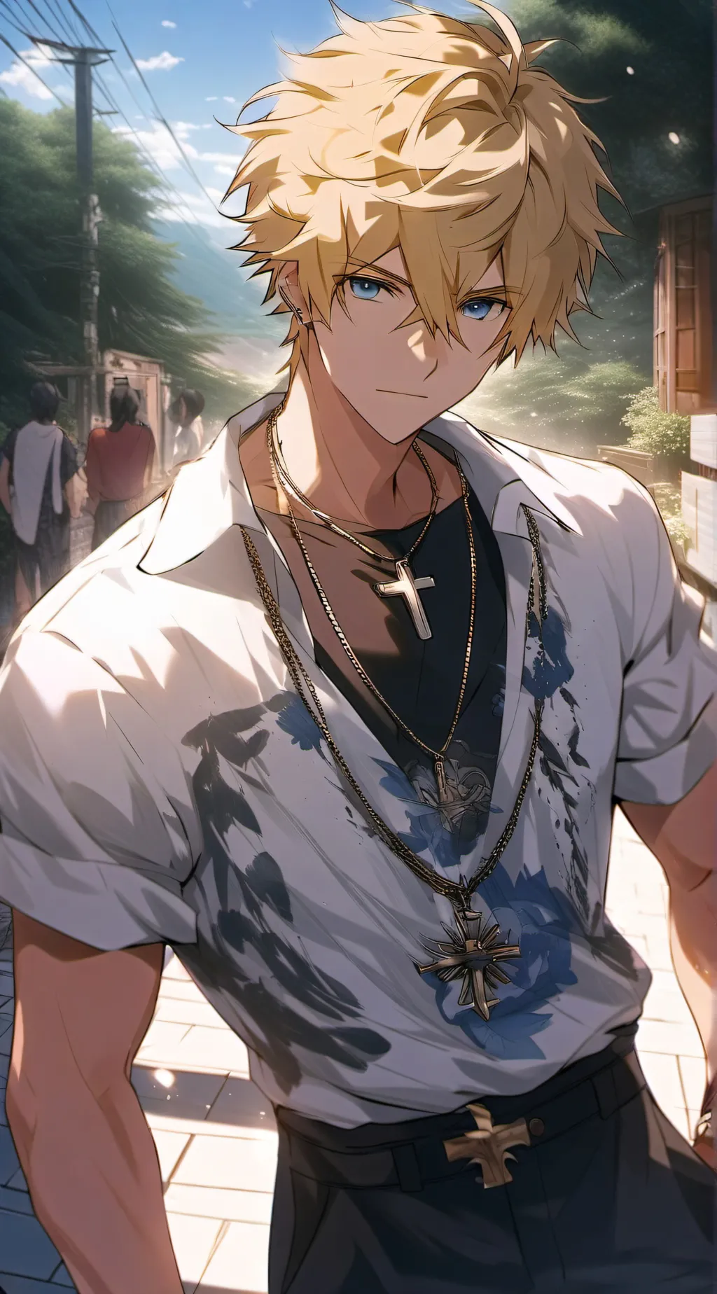 ai character: Kade background