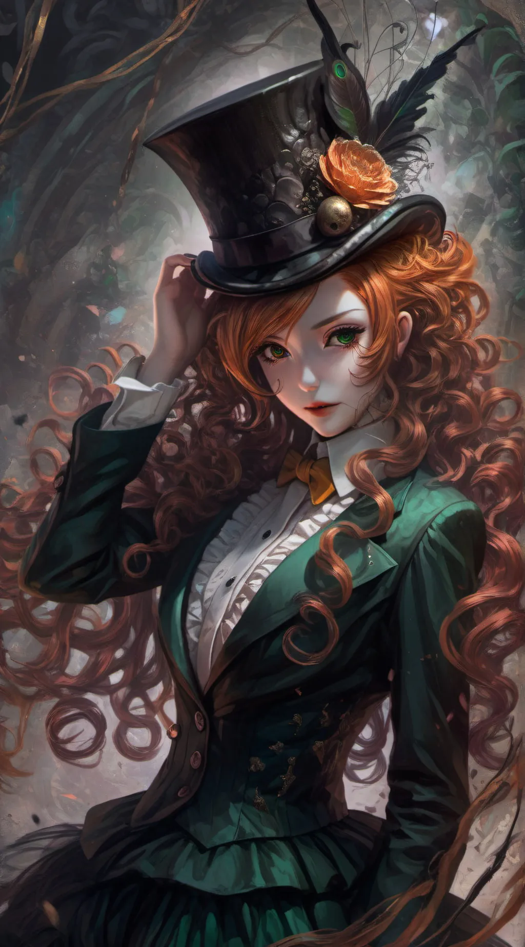 ai character: Madison Hatter background