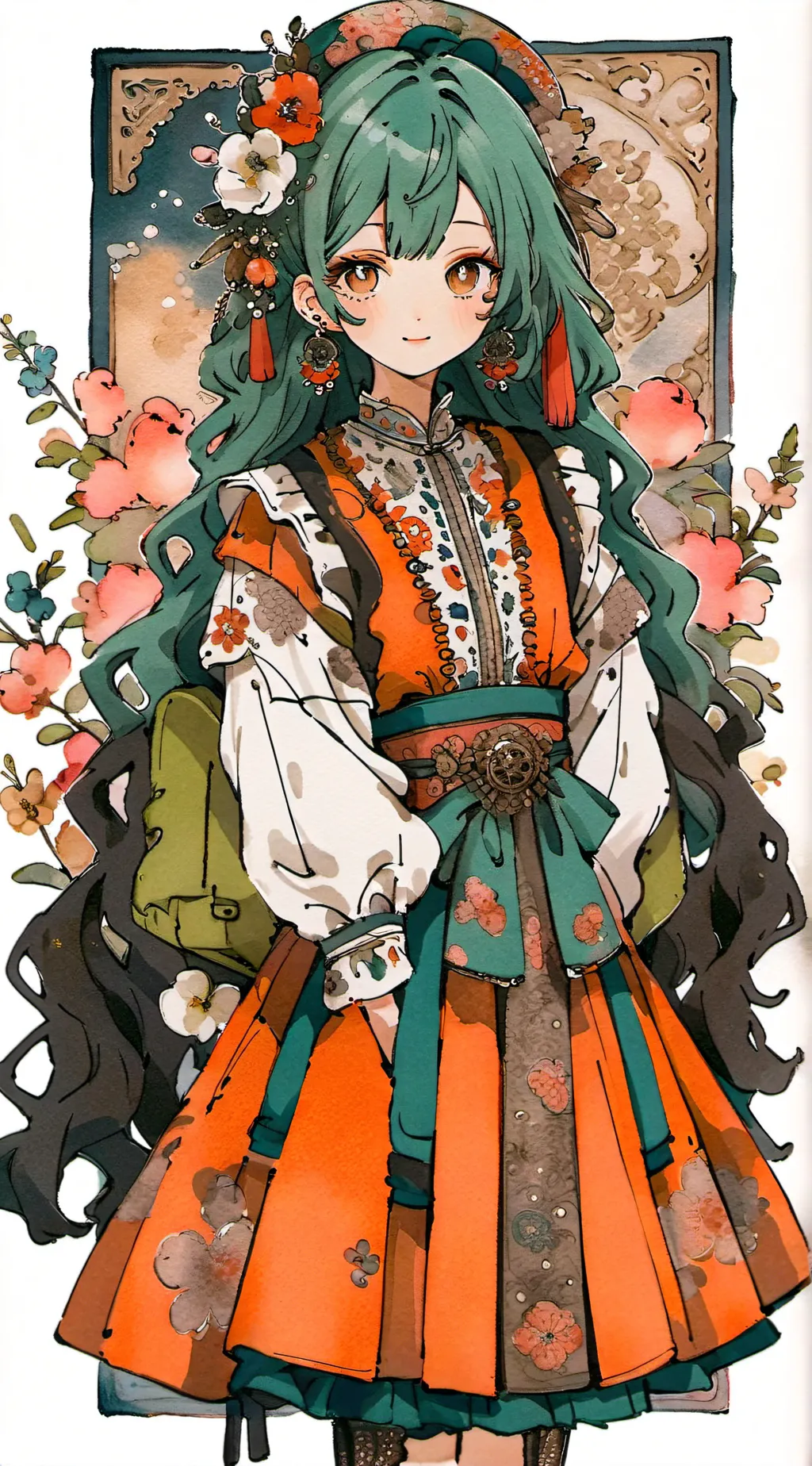 ai character: Suzy Suhie 🥹🫠 background