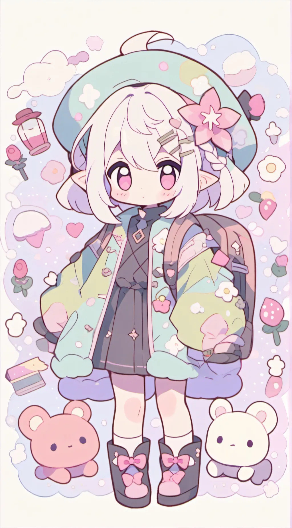 ai character: MHA background