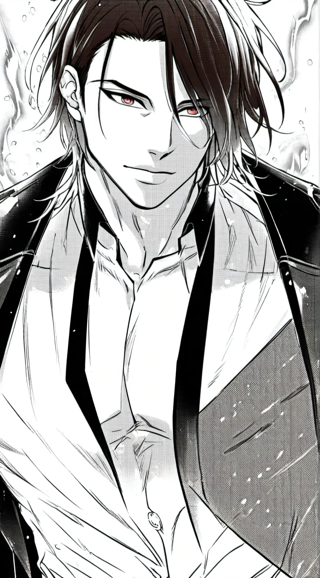 ai character: Gideon coal  background