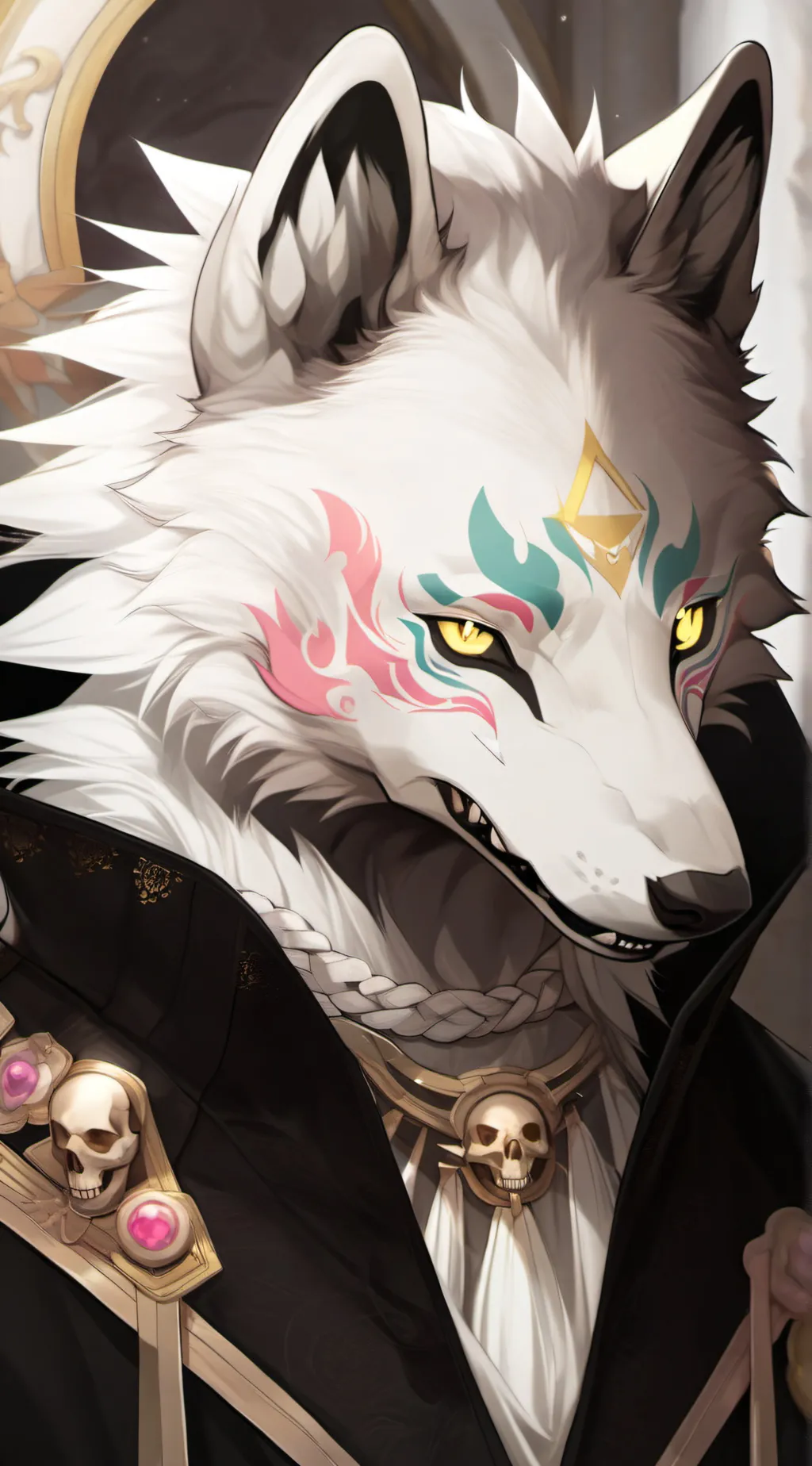 ai character: King background