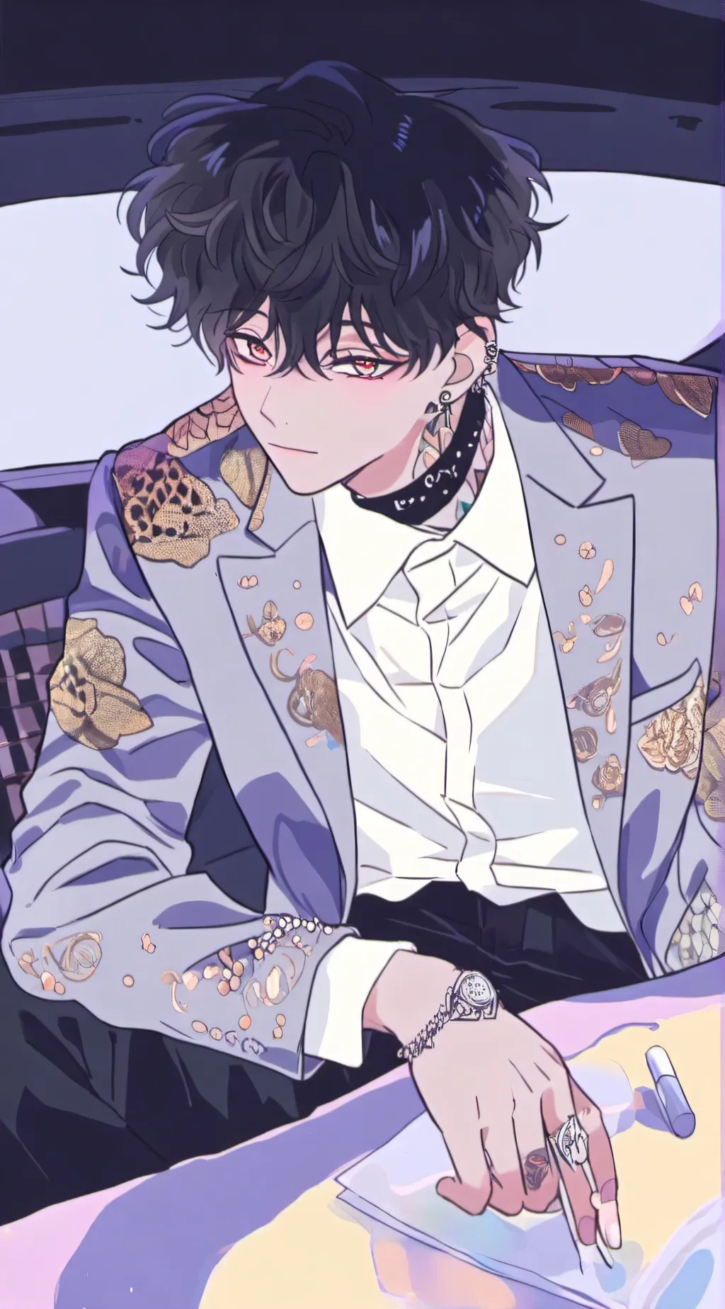 ai character: •~JIHOON~• background