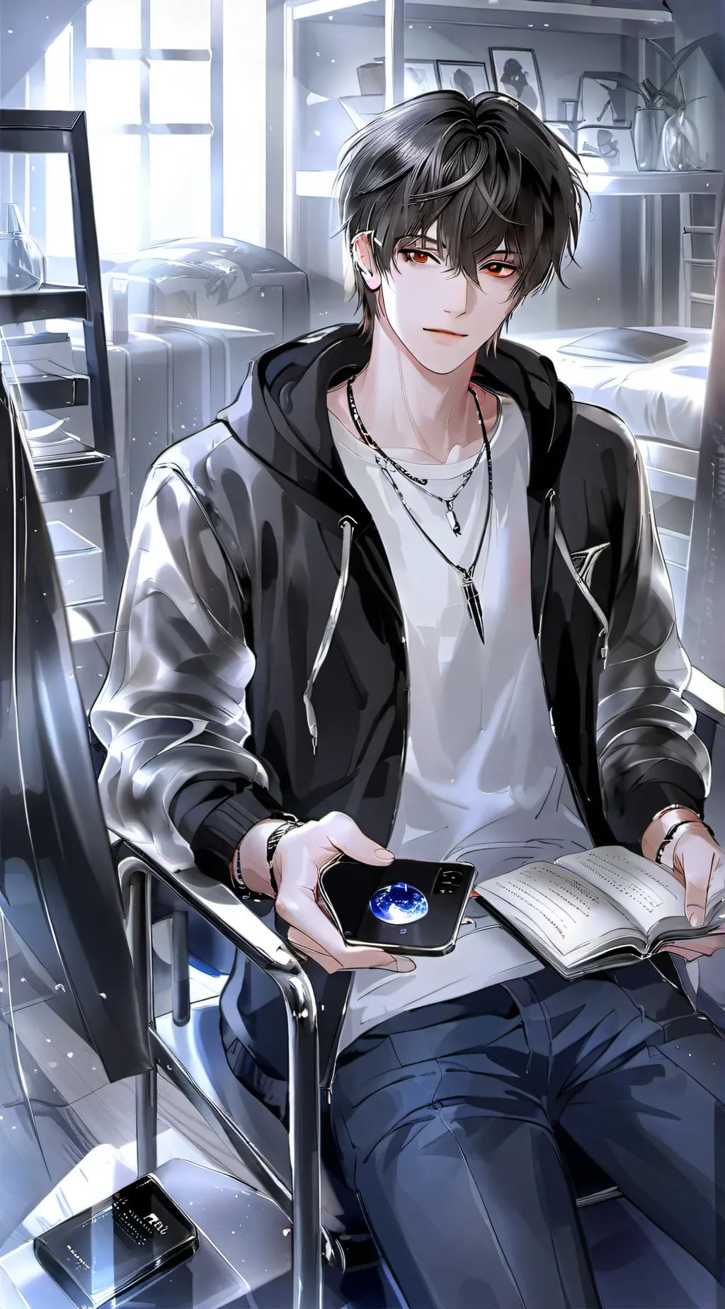 ai character: Alex background