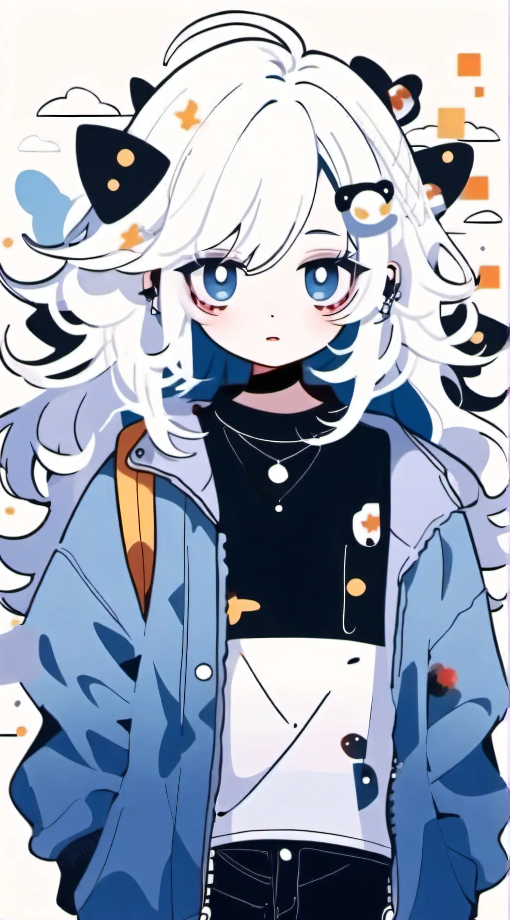 ai character: Asuka ^^ background