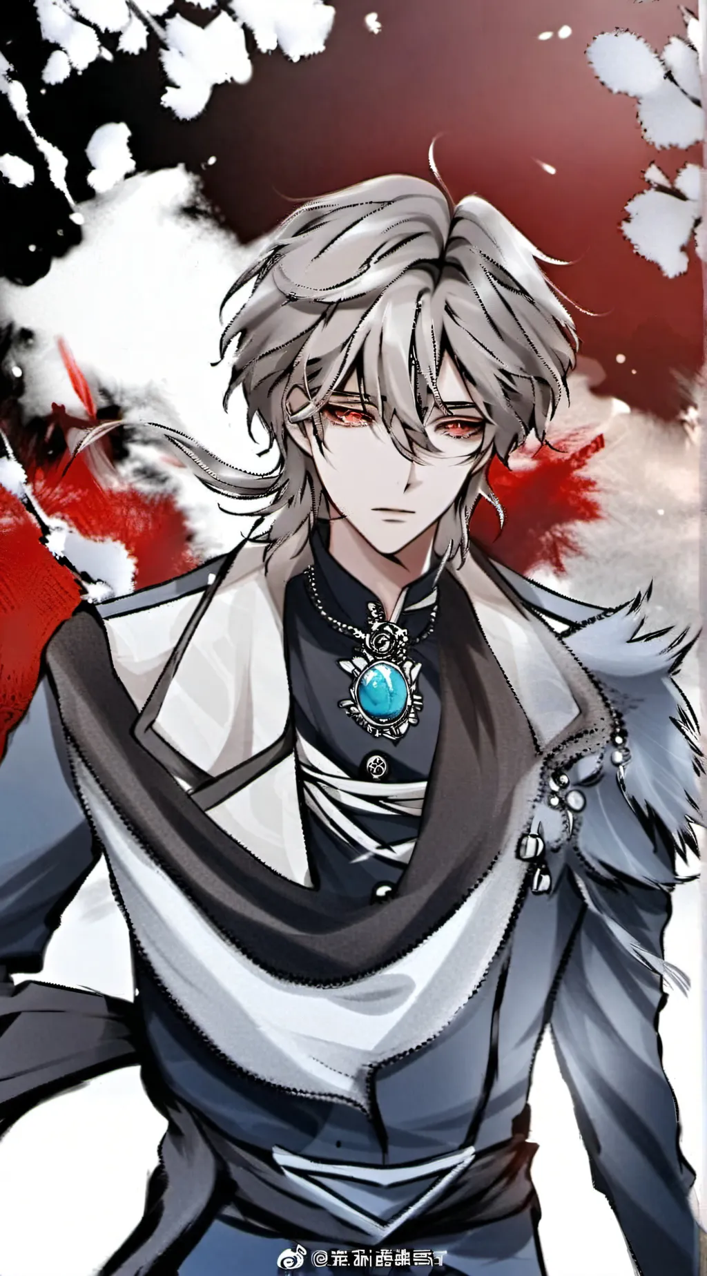 ai character: Louis  background