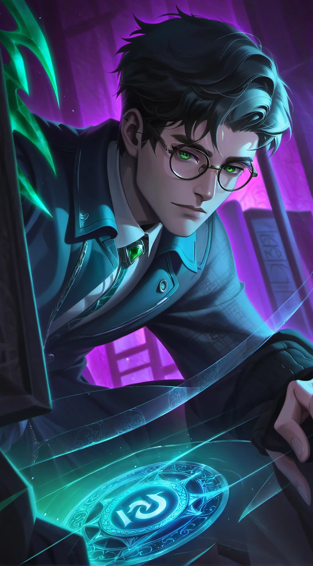 ai character: Inquisitive Rival background