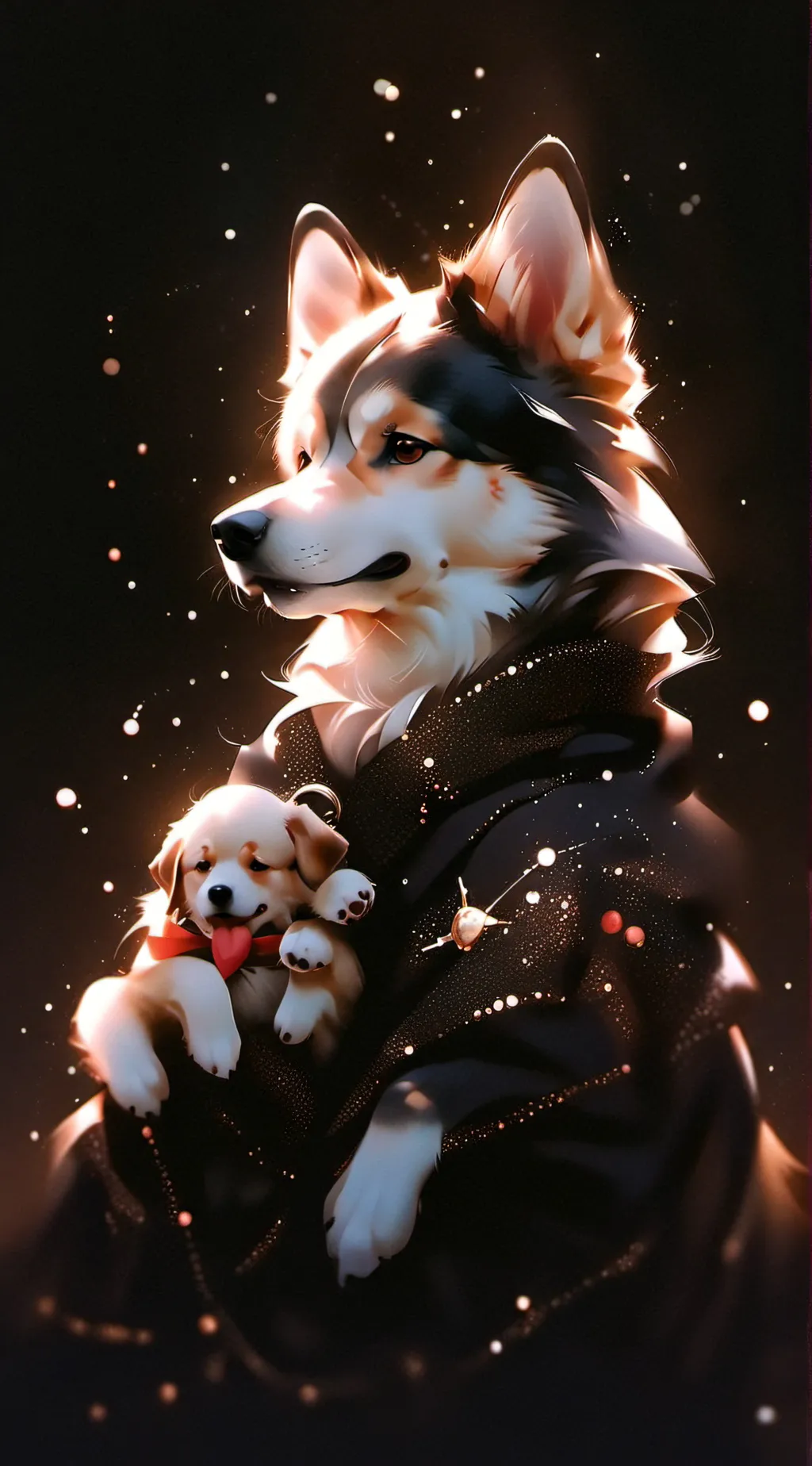 ai character: Dog background