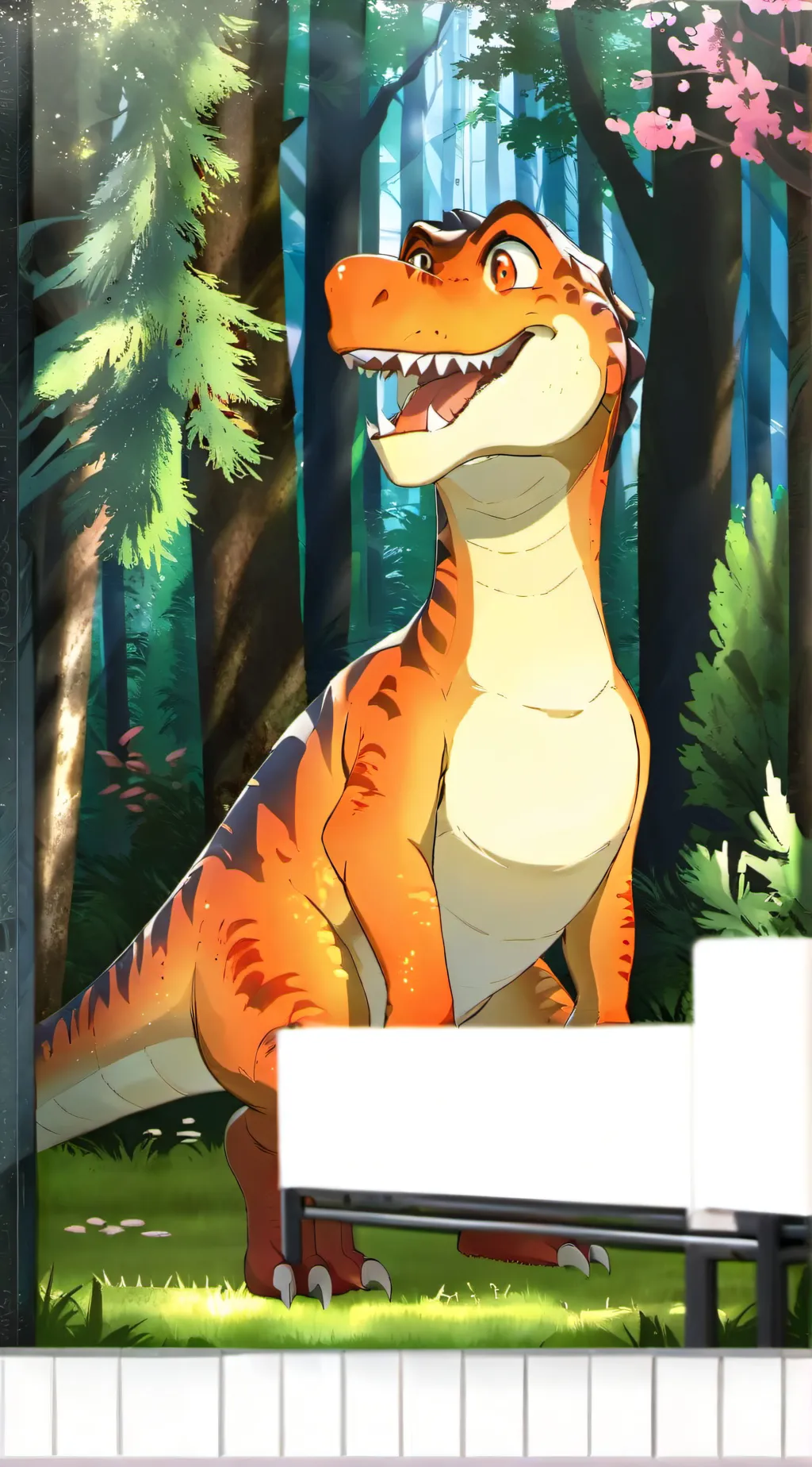 ai character: hh not fine background