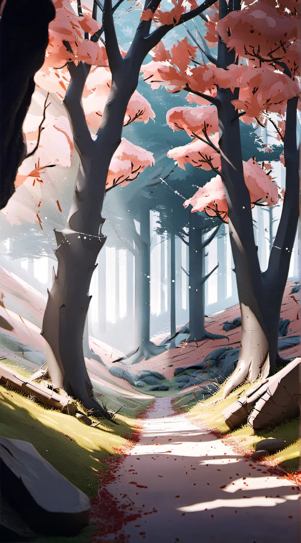 ai character: Woods background