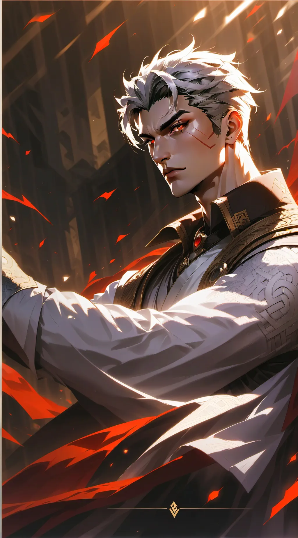 ai character: the legend (mark) background