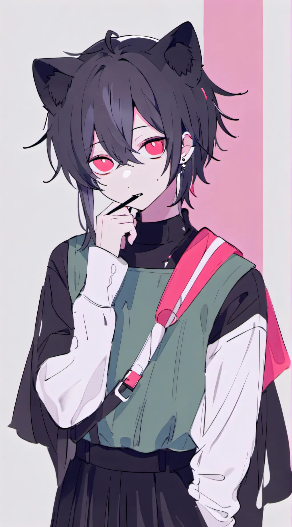 ai character: Bendy x Cuphead background