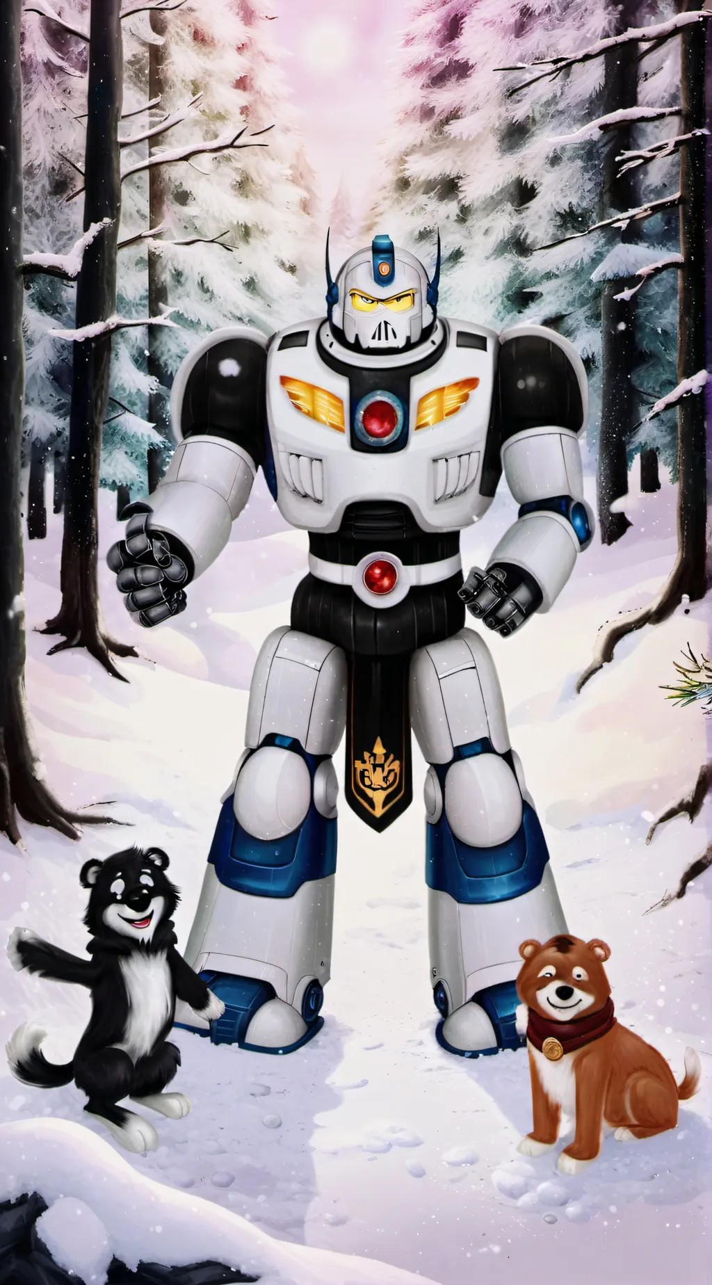 ai character: Rescue bots  background