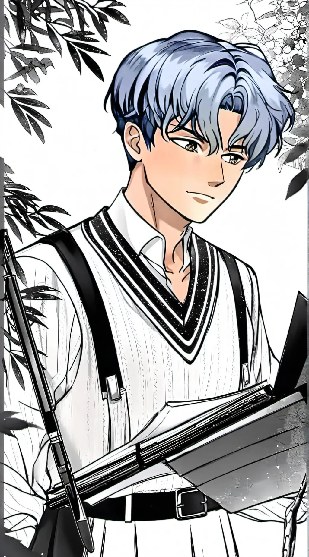 ai character: Zach background