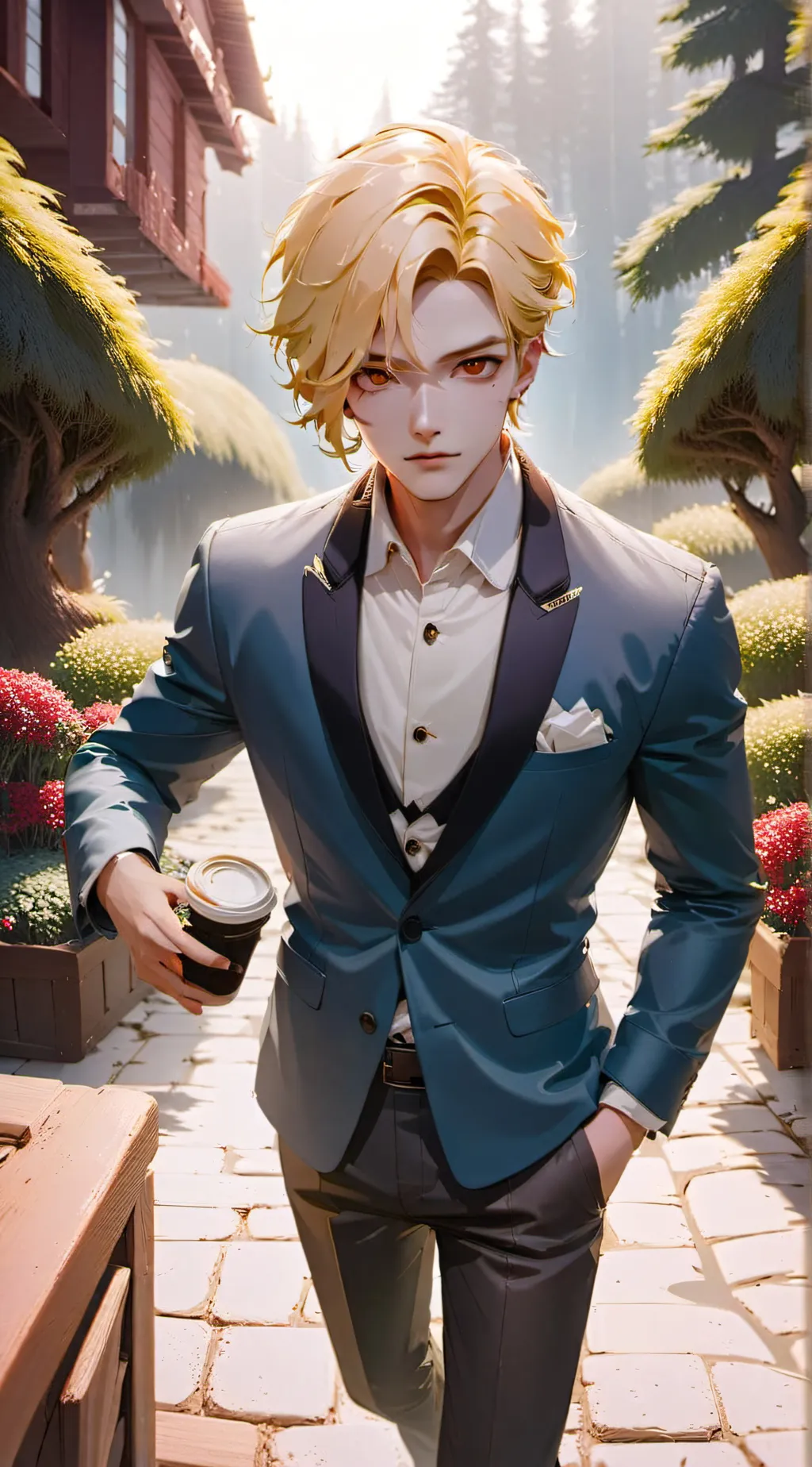 ai character: Feren background