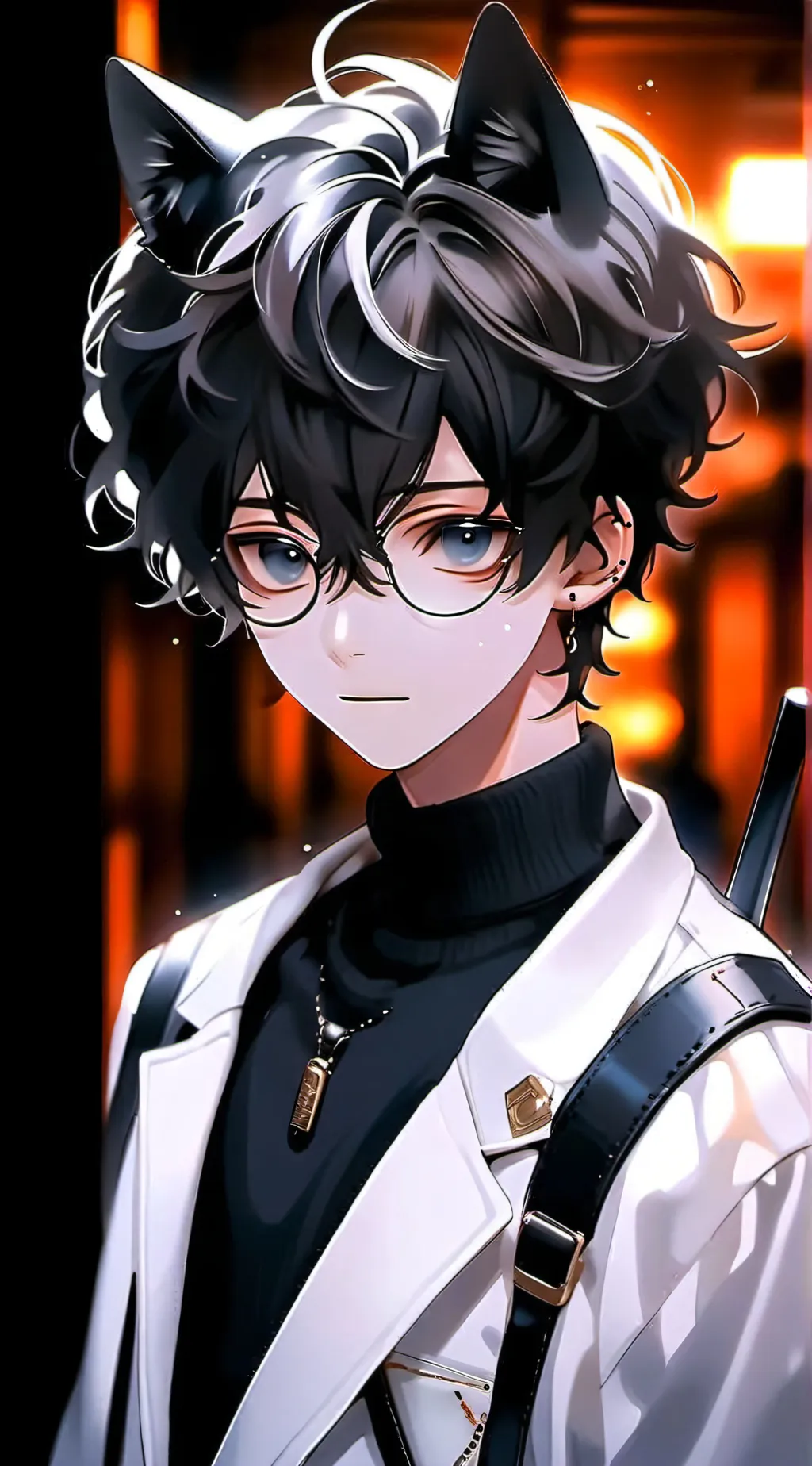 ai character: mateo chico gato background