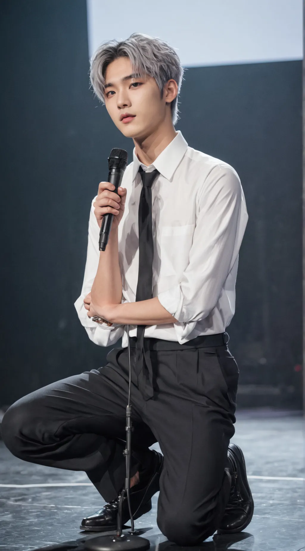 ai character: Choi San background