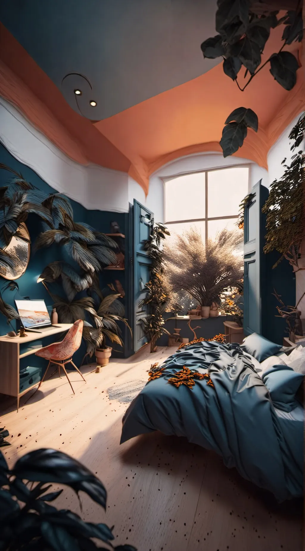 ai character: Afton kids(FNAF 4) background