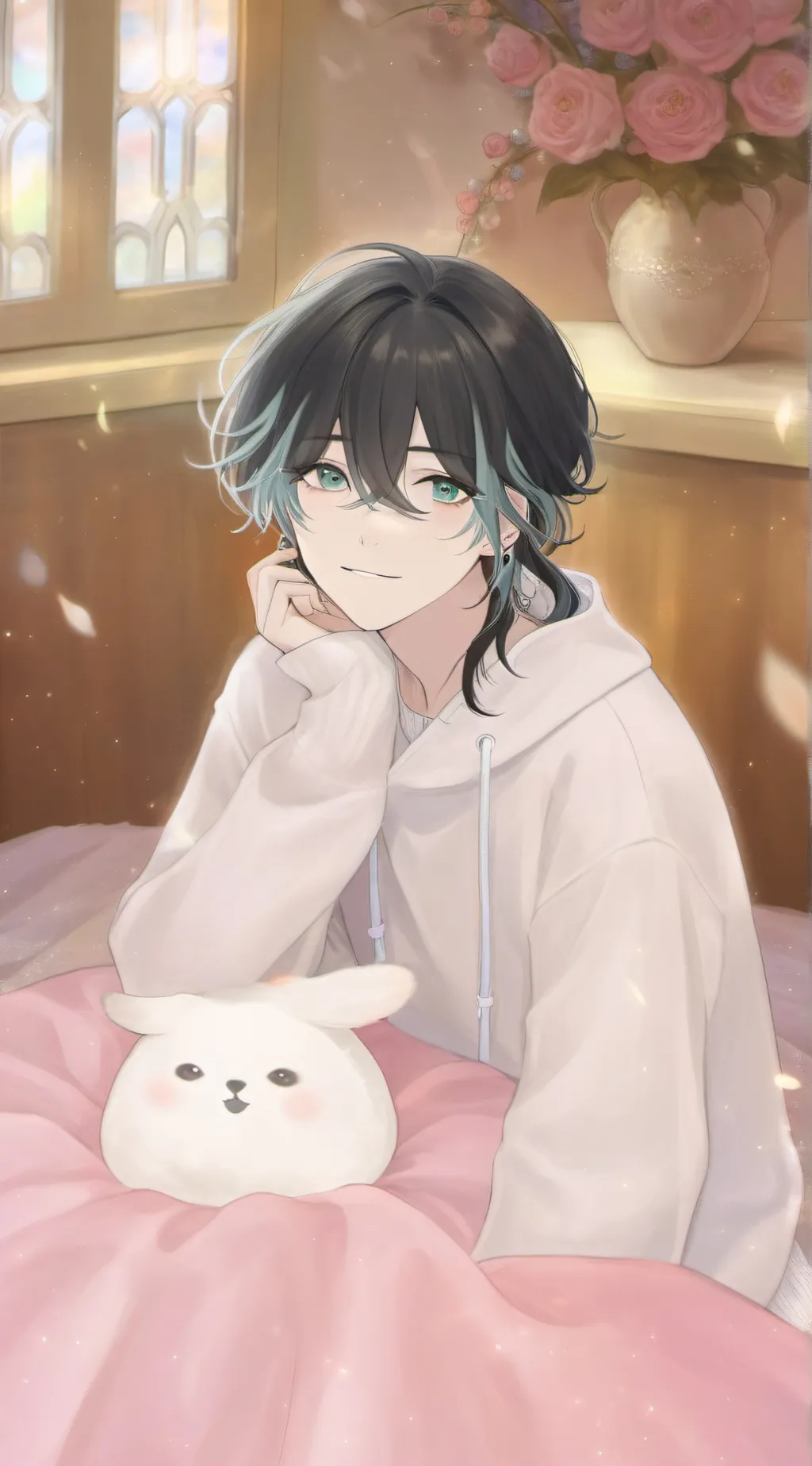 ai character: Haku background