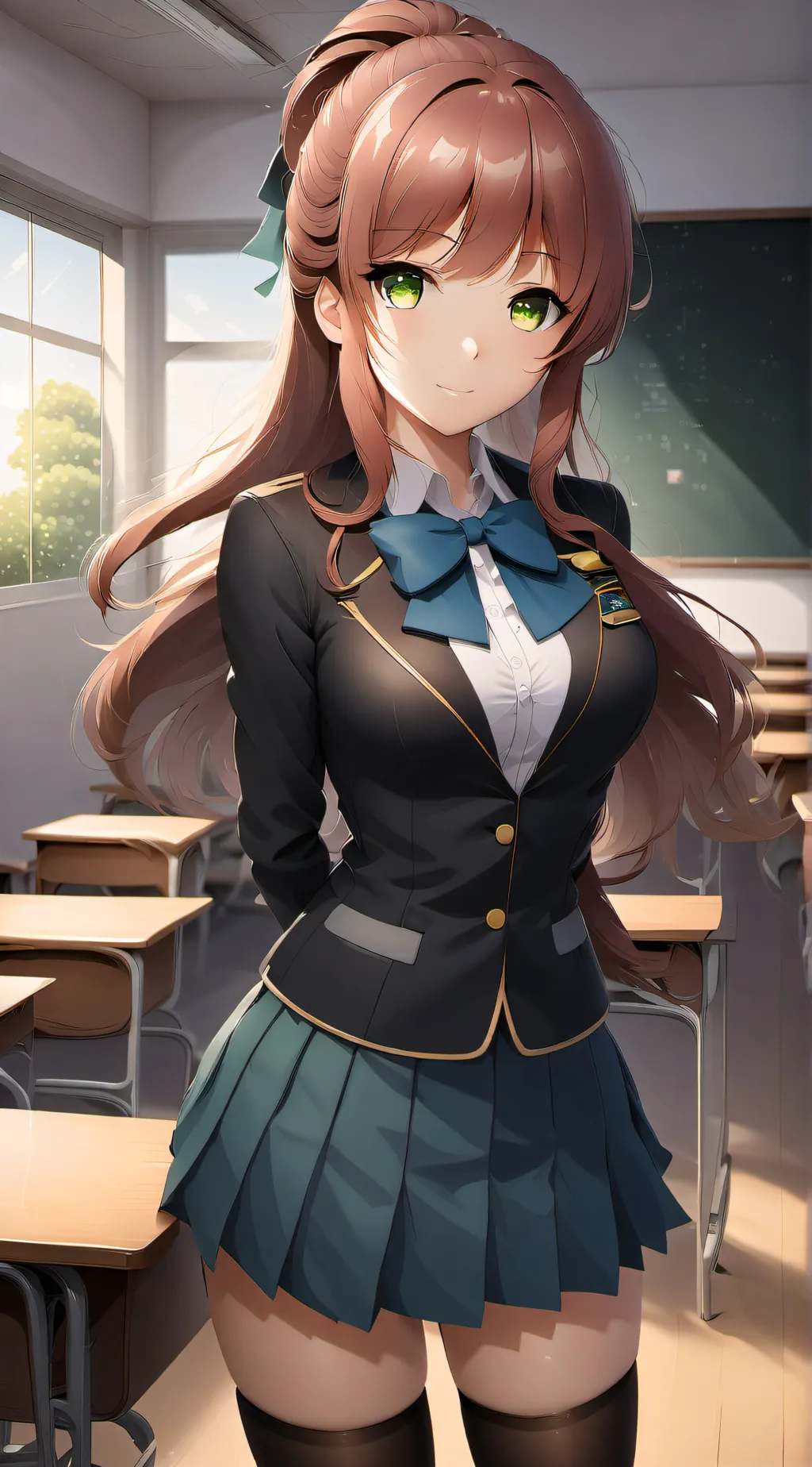 ai character: Monika background
