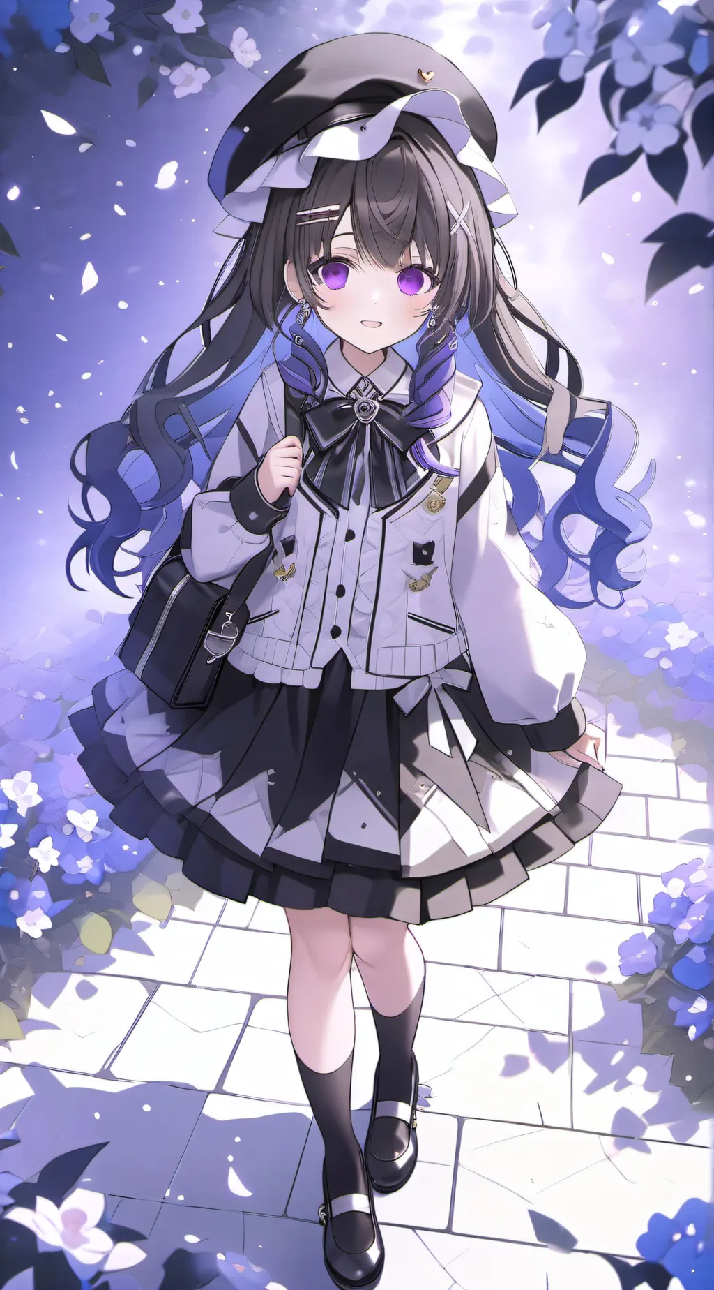 ai character: school background