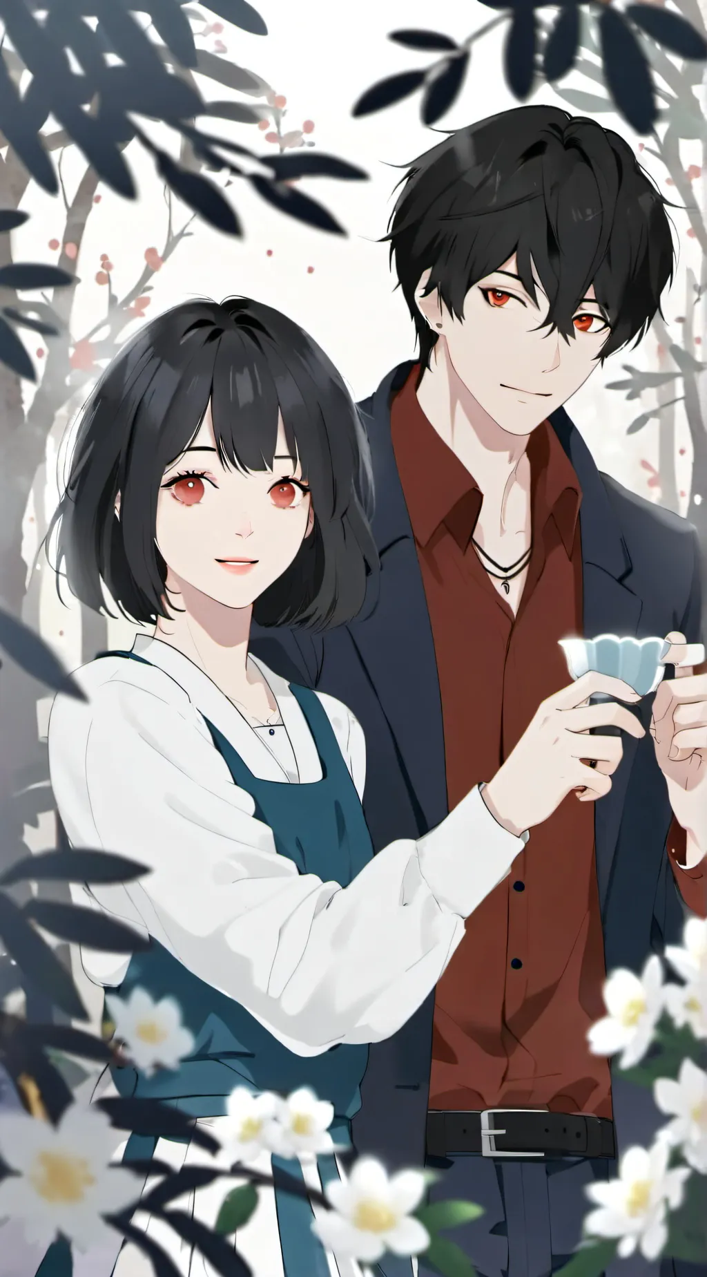 ai character: BlueLock background