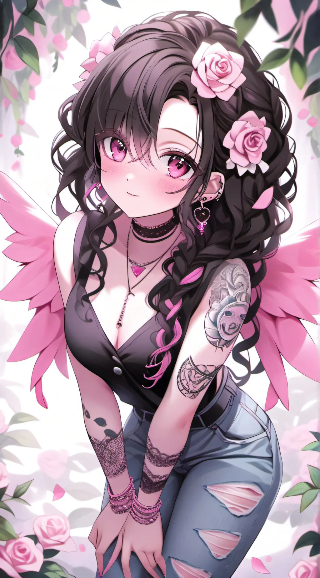 ai character: Mha background