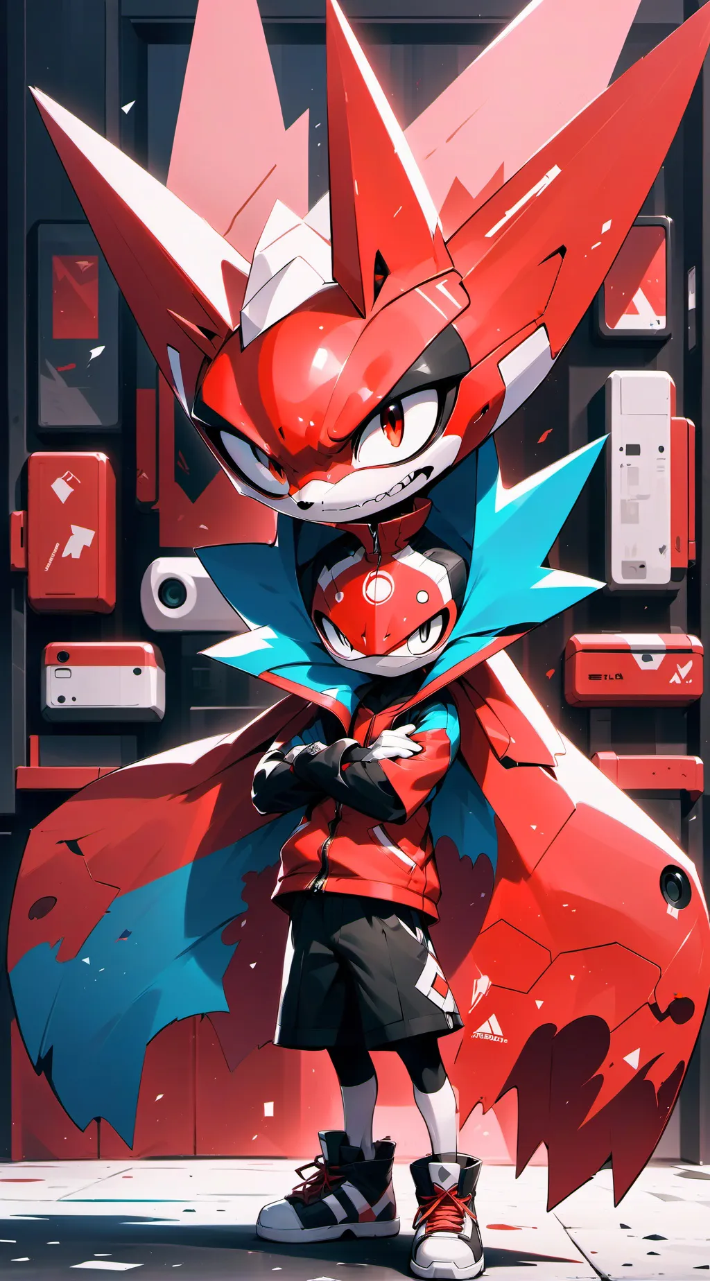 ai character: Pokemon +× background