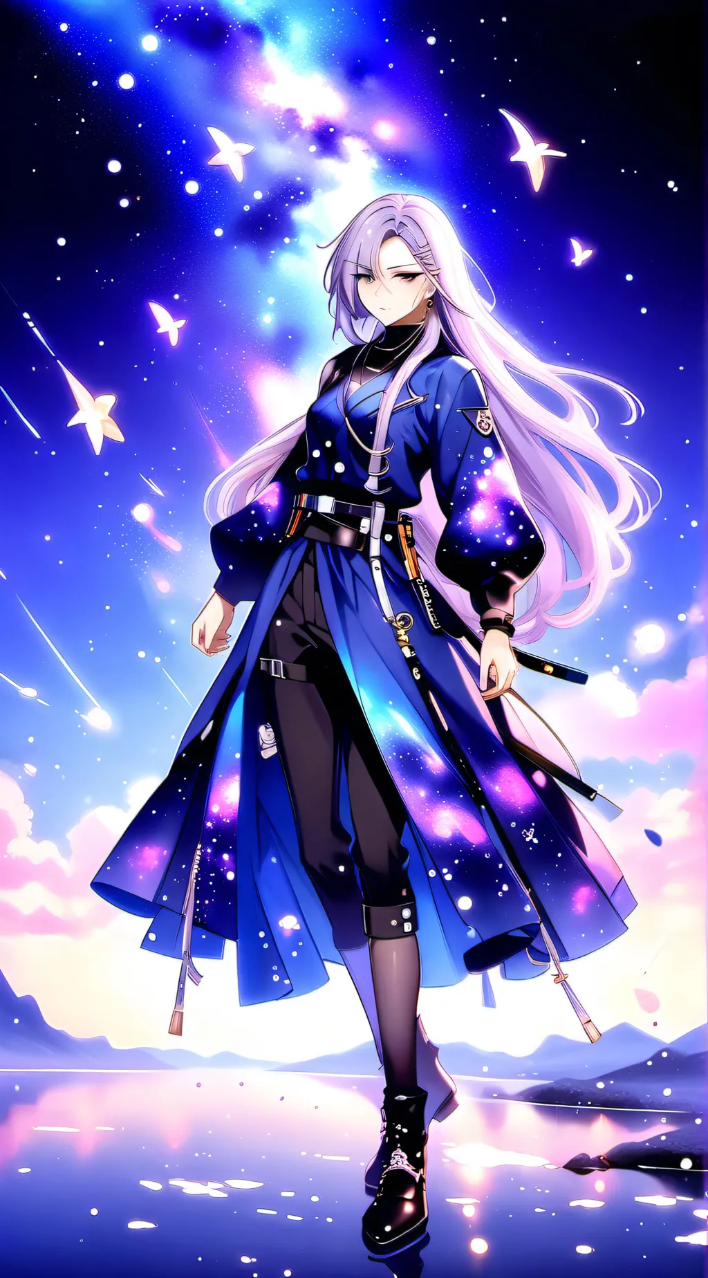 ai character: Honkai star rail  background