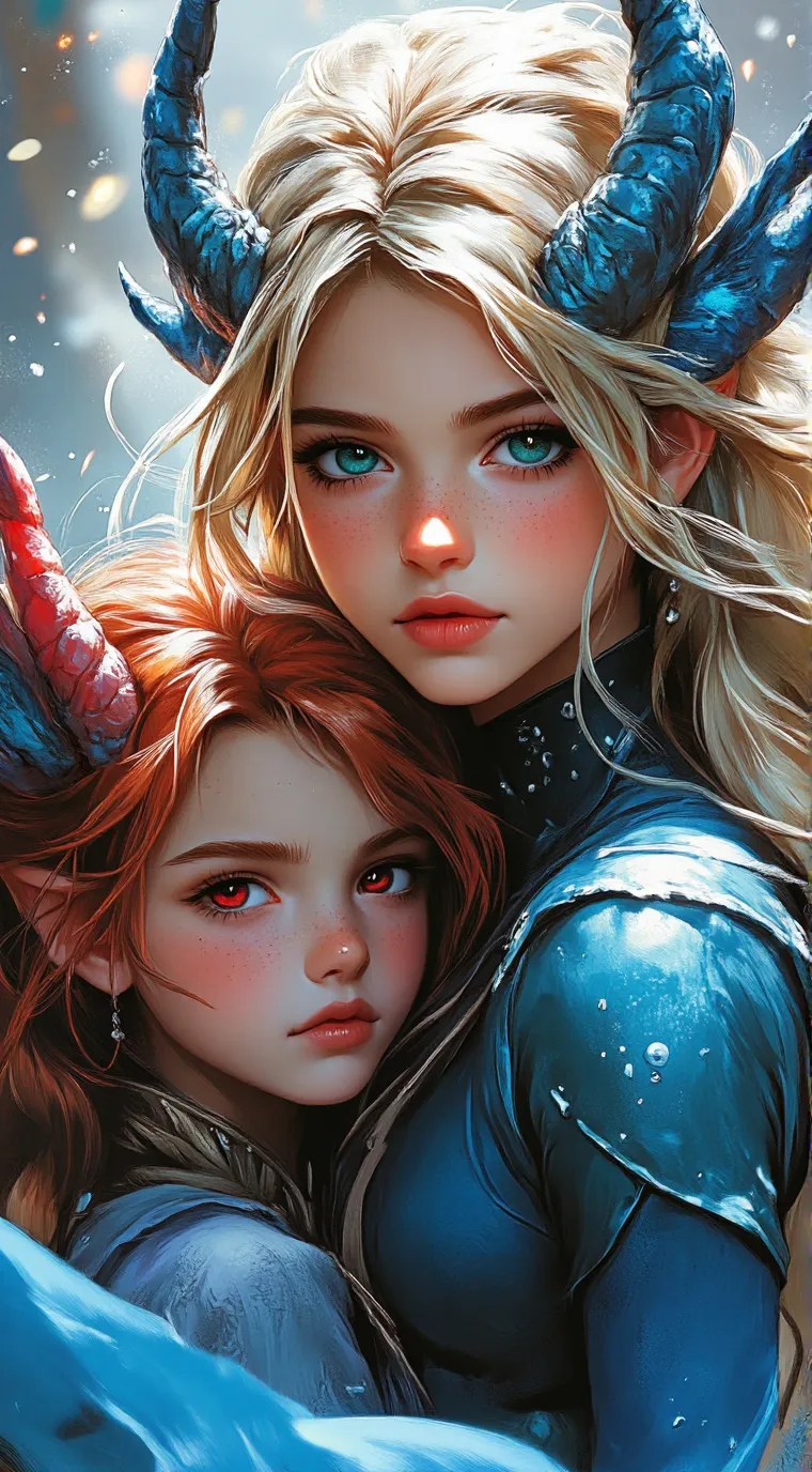 ai character: dragon sister's  background