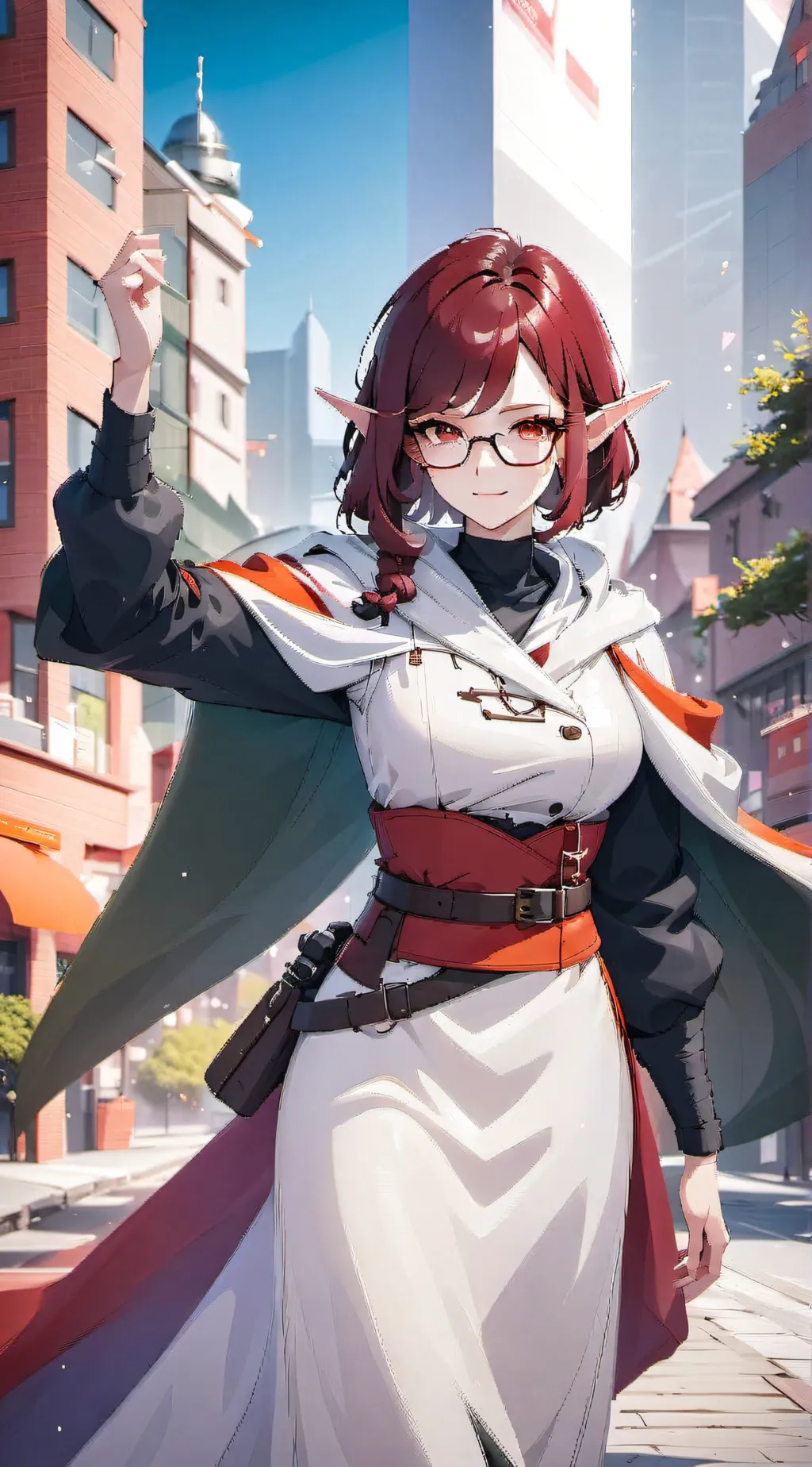 ai character: Serena Harkon background