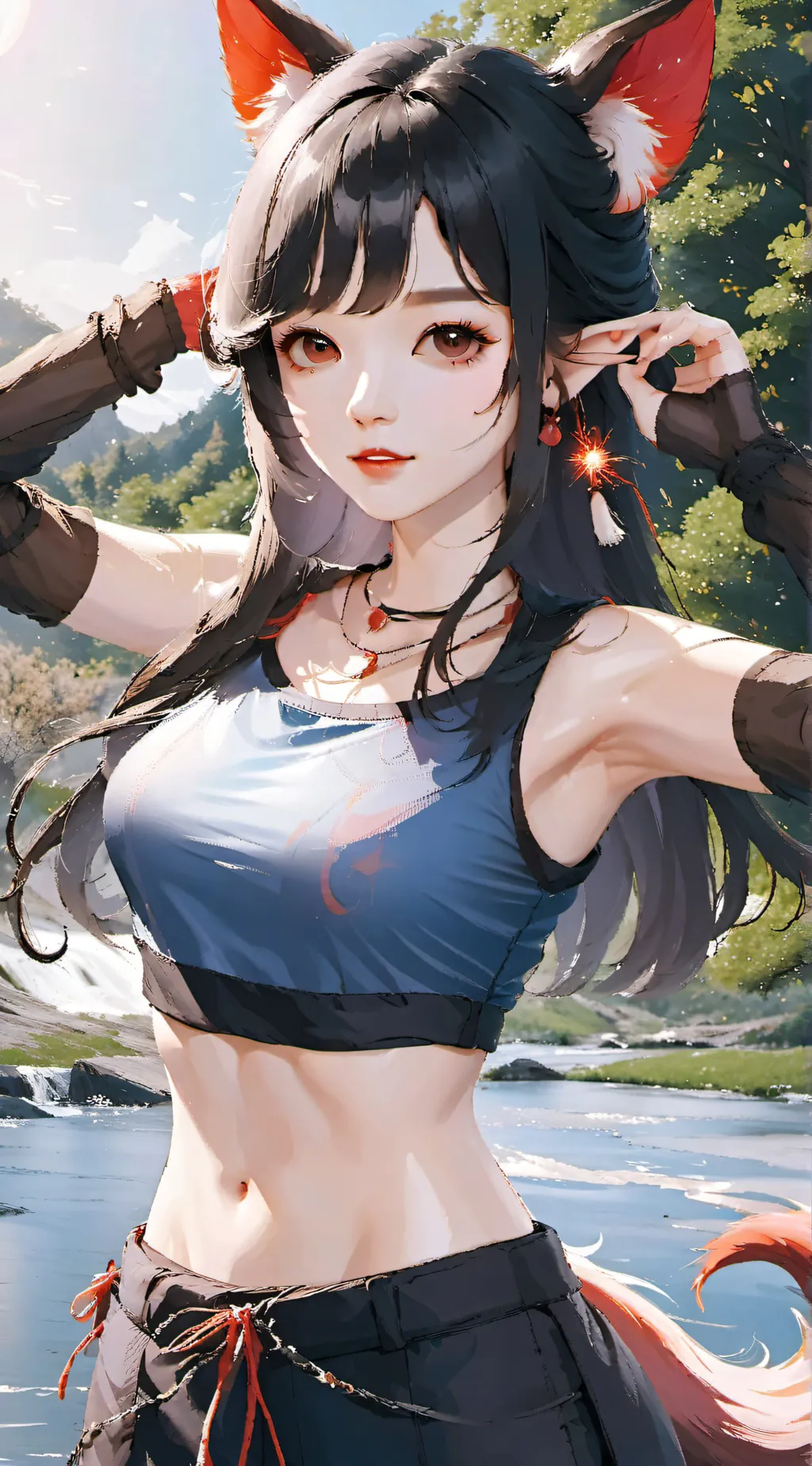 ai character: Nikki background