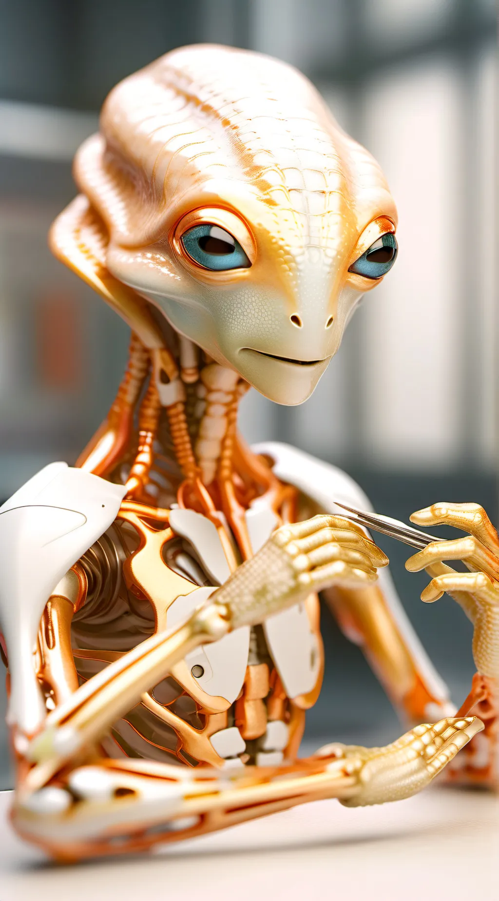 ai character: Lumix Nebulastrum background