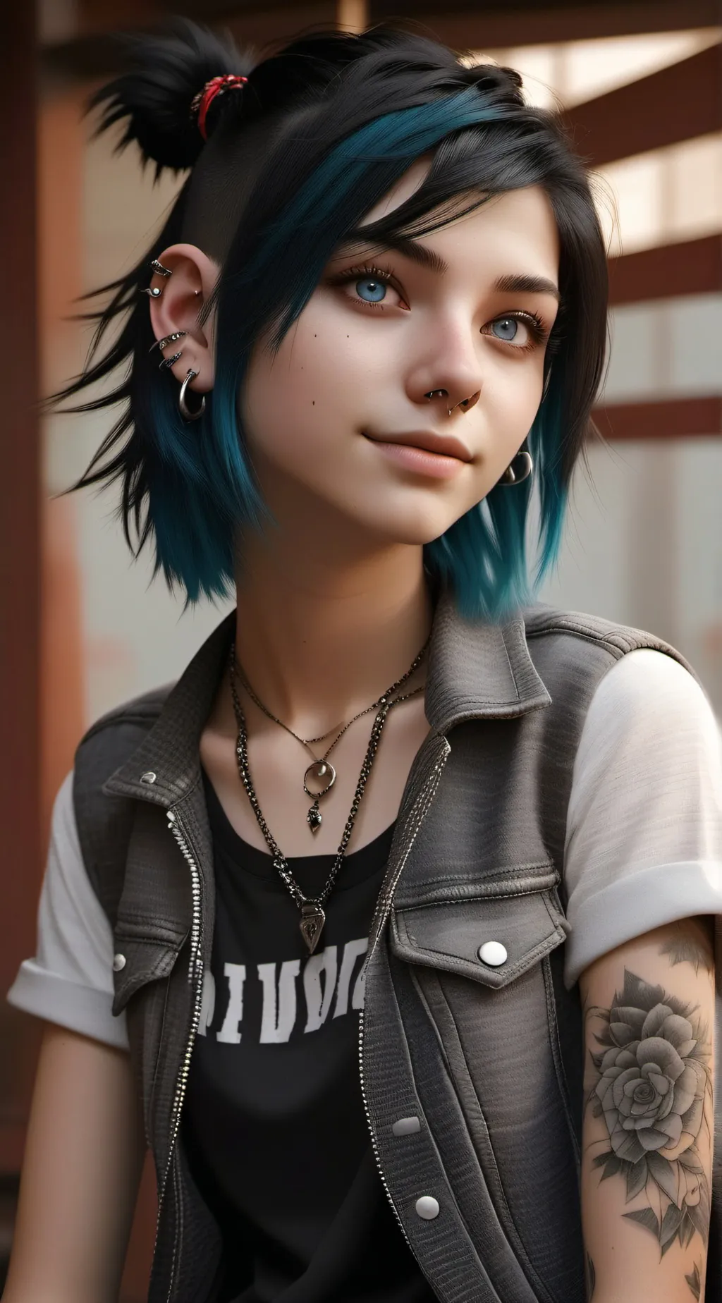 ai character: Rosalina Blaenau background