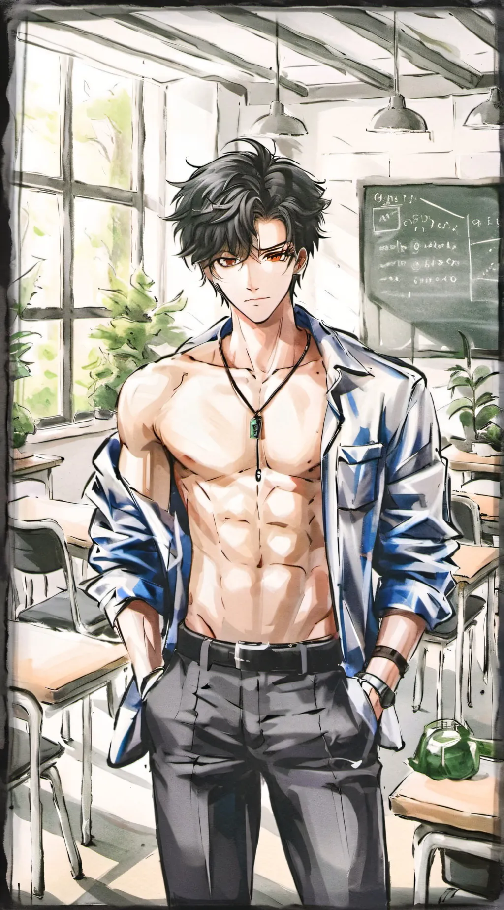 ai character: Mr. O background