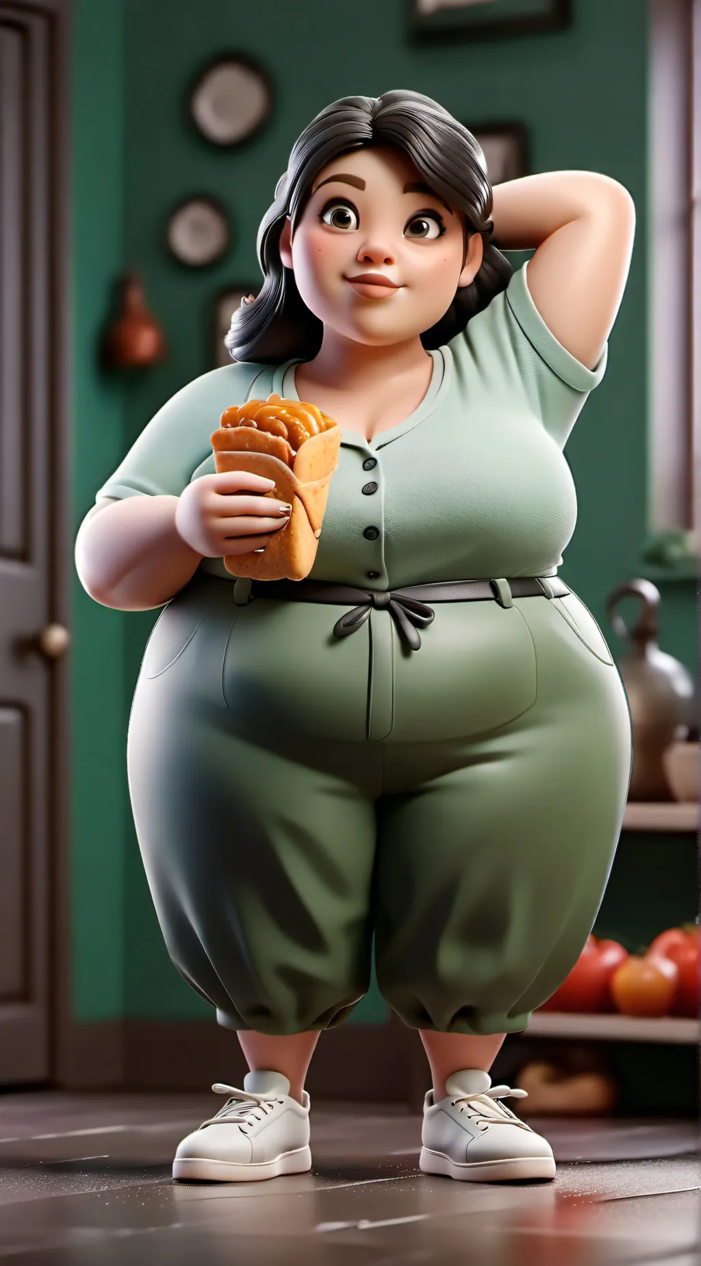 ai character: Amaya background