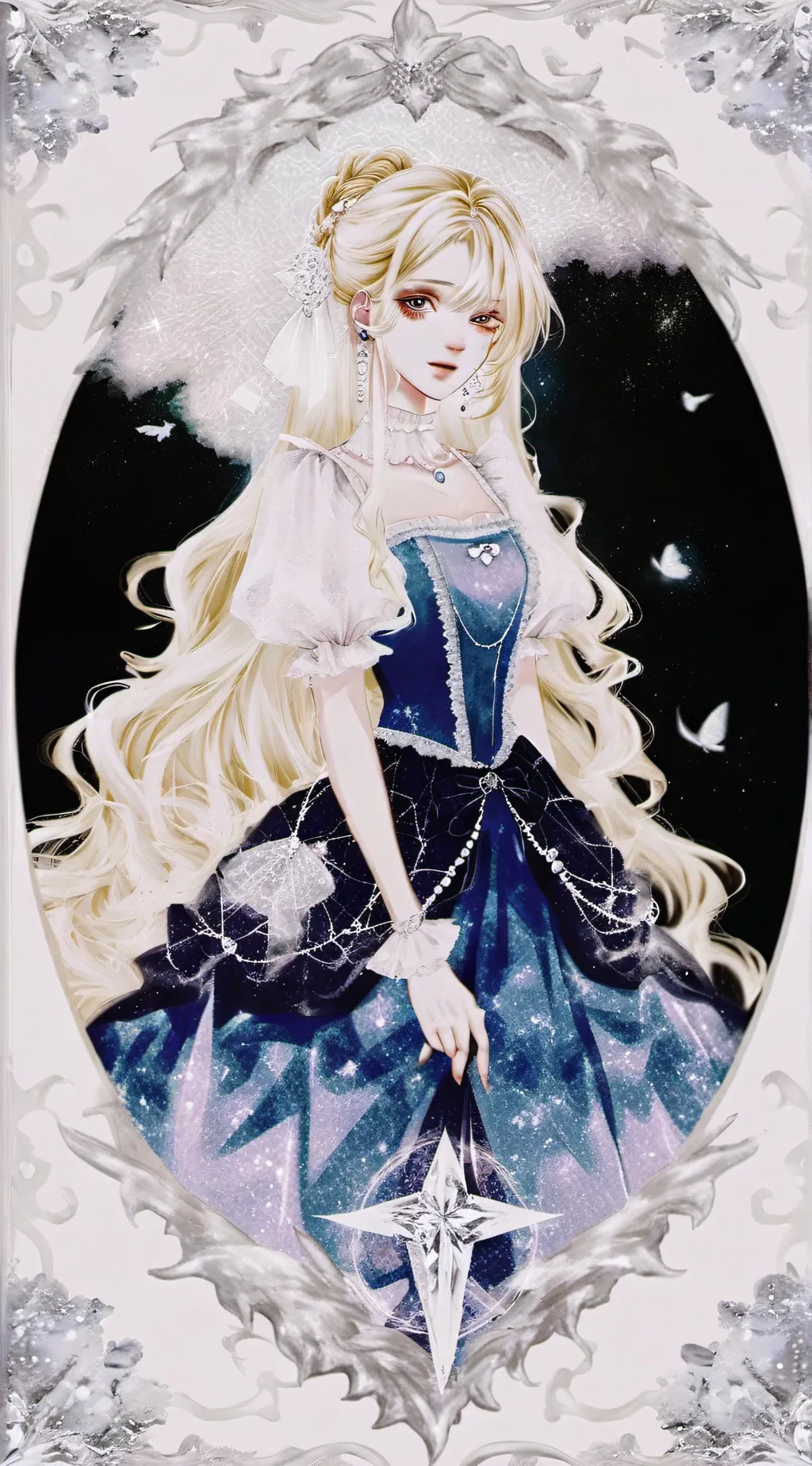 ai character: Cynthia Light background