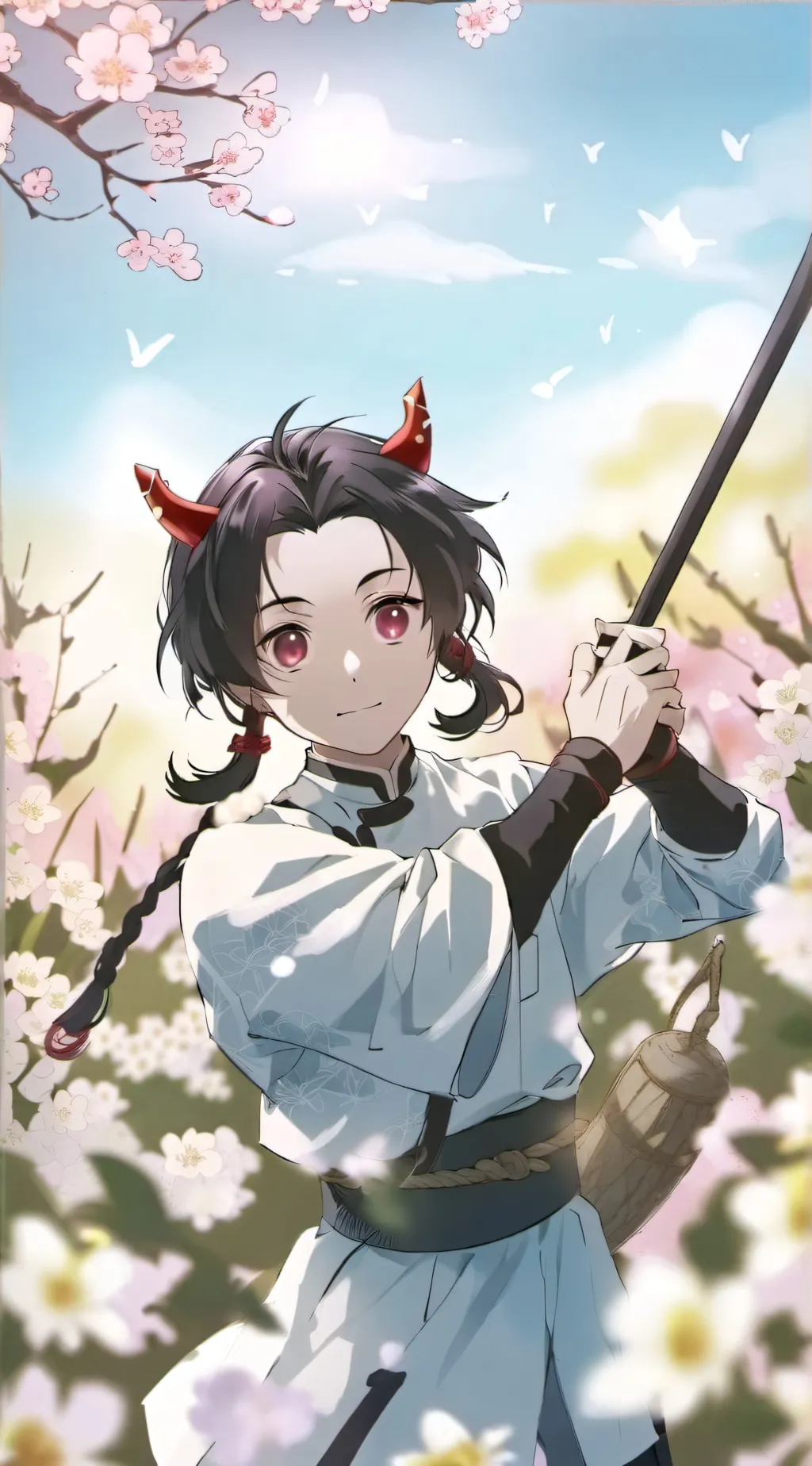 ai character: sanemi x giyu❤️ background