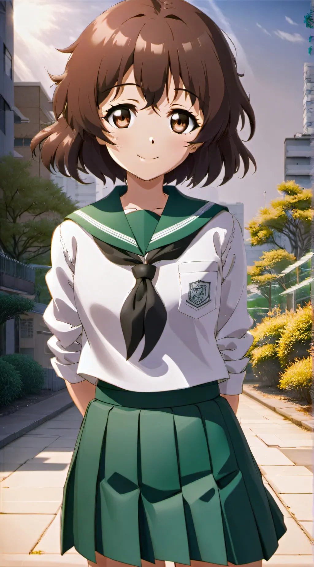 ai character: yukari akiyama background